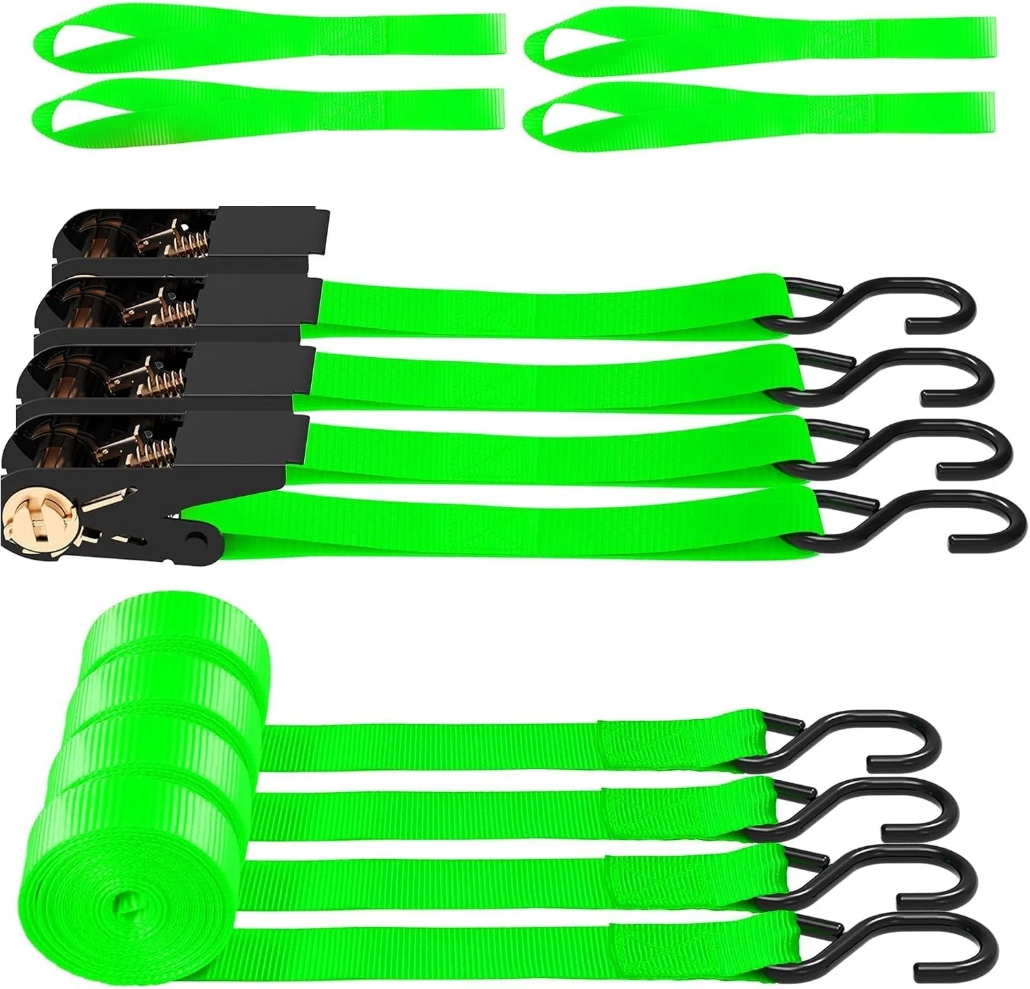 Tie Down Strap Set