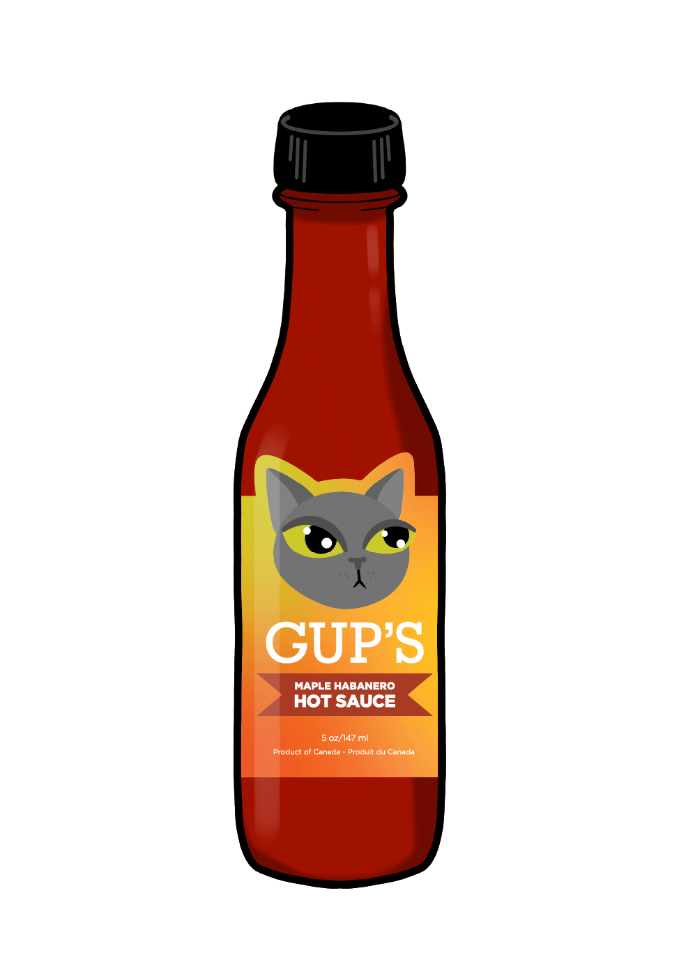 Gup's Maple Habanero Hot Sauce
