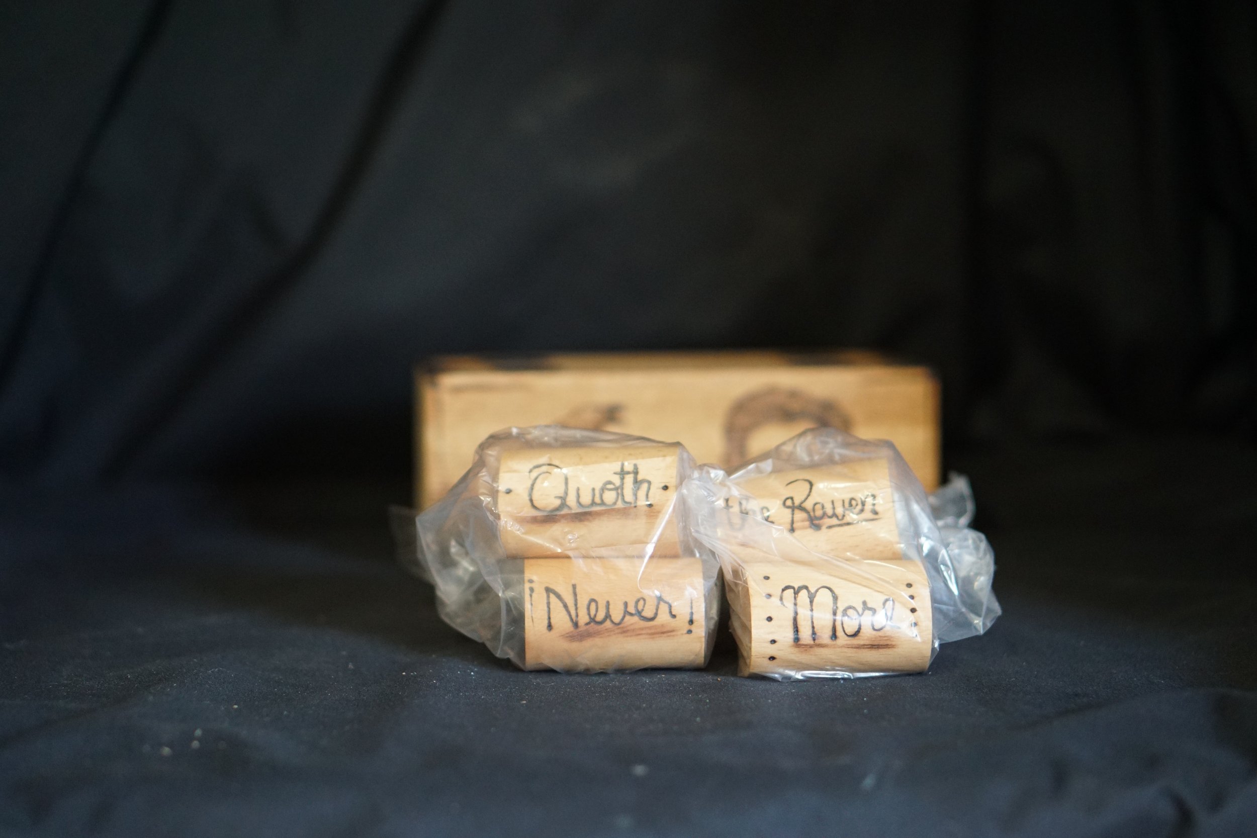 Edgar Allan Poe crab mallet set