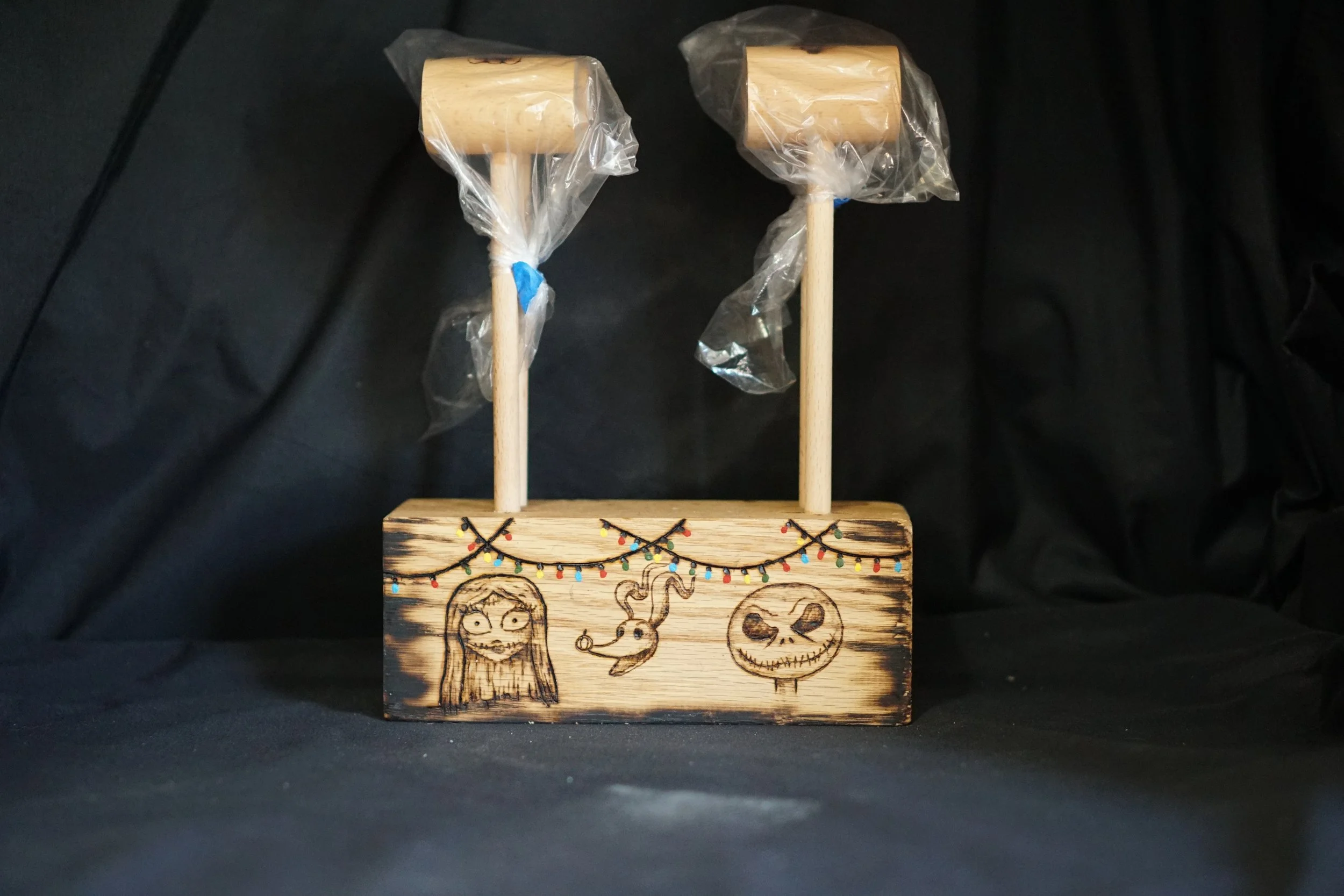 Jack and Sally (and Zero!) crab mallet set