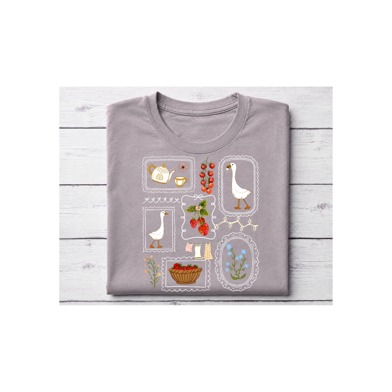 Graphic Goose Garden T-Shirt