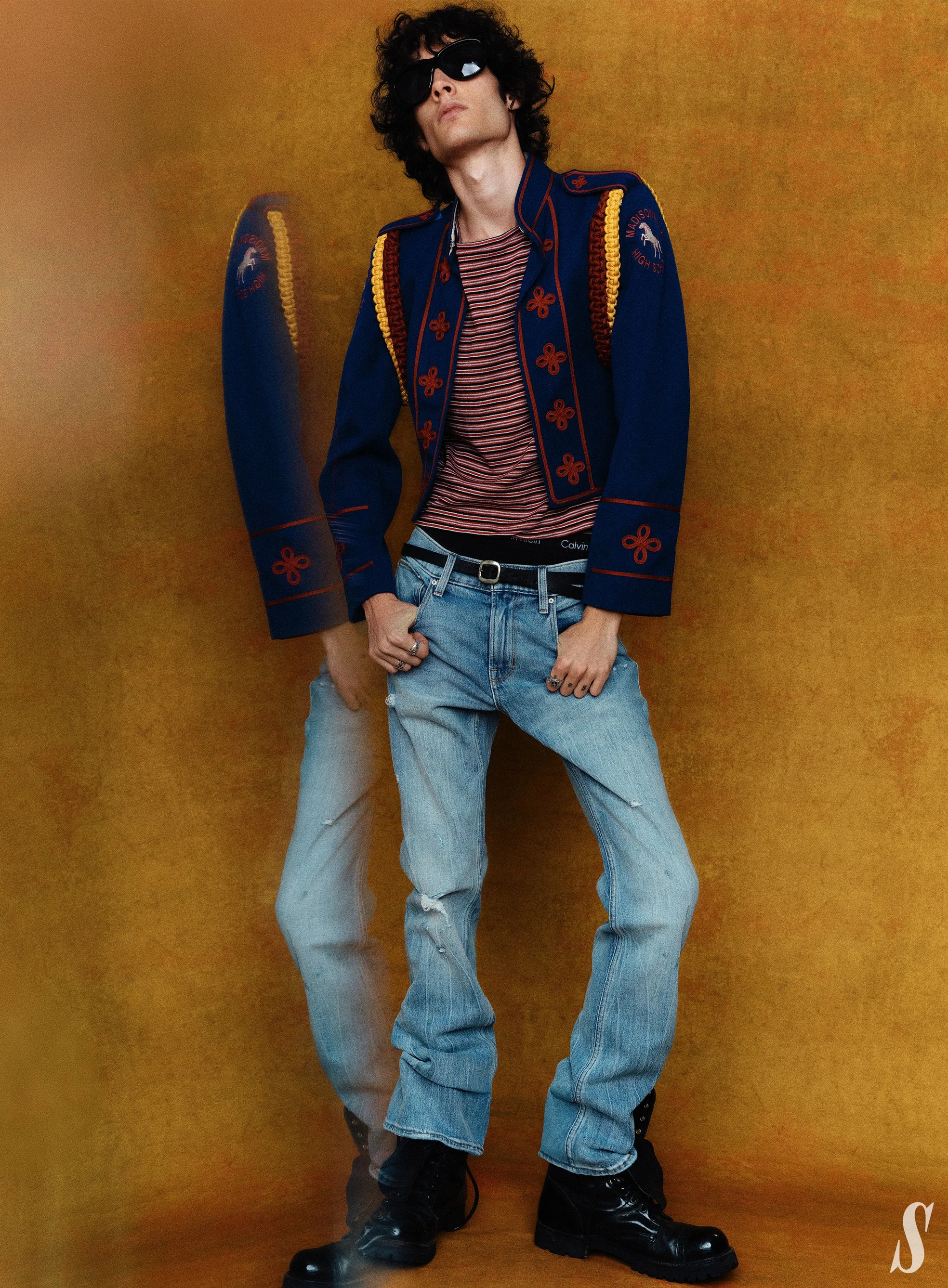 Sombr for Seventeen Magazine Winter 2025 Photography by Ian O'Hara