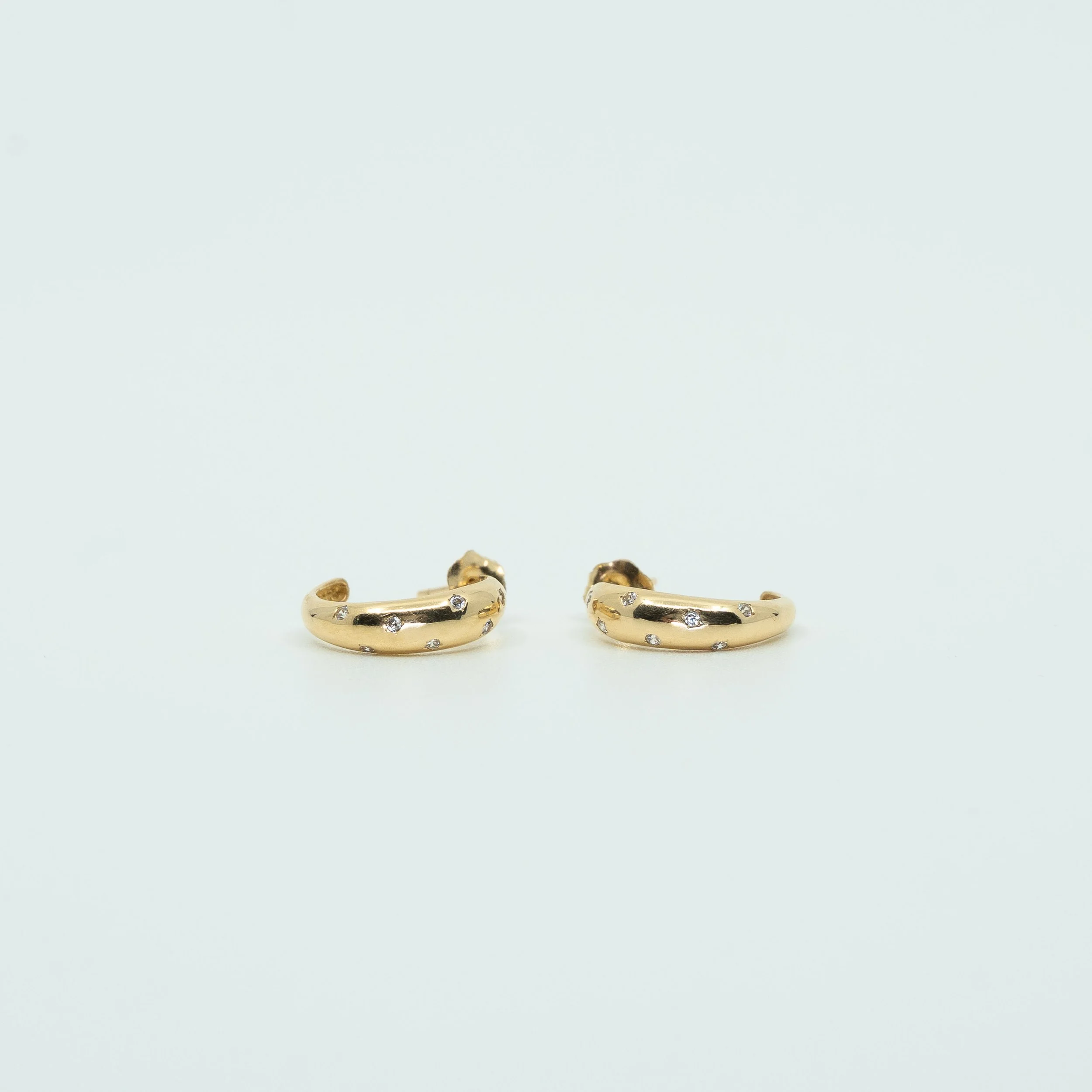 Hoop Stud Earrings