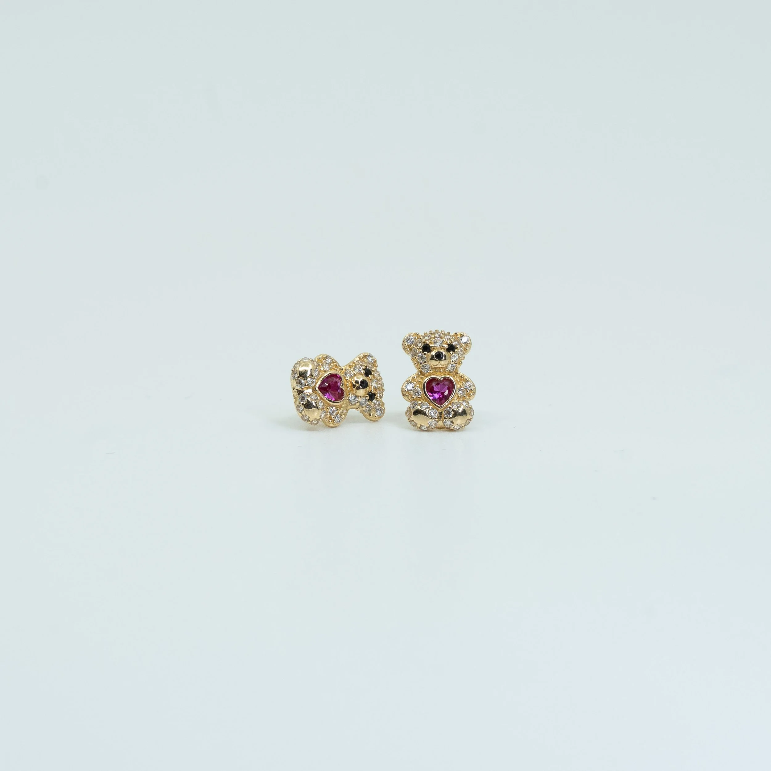 Teddy Bear Stud Earrings