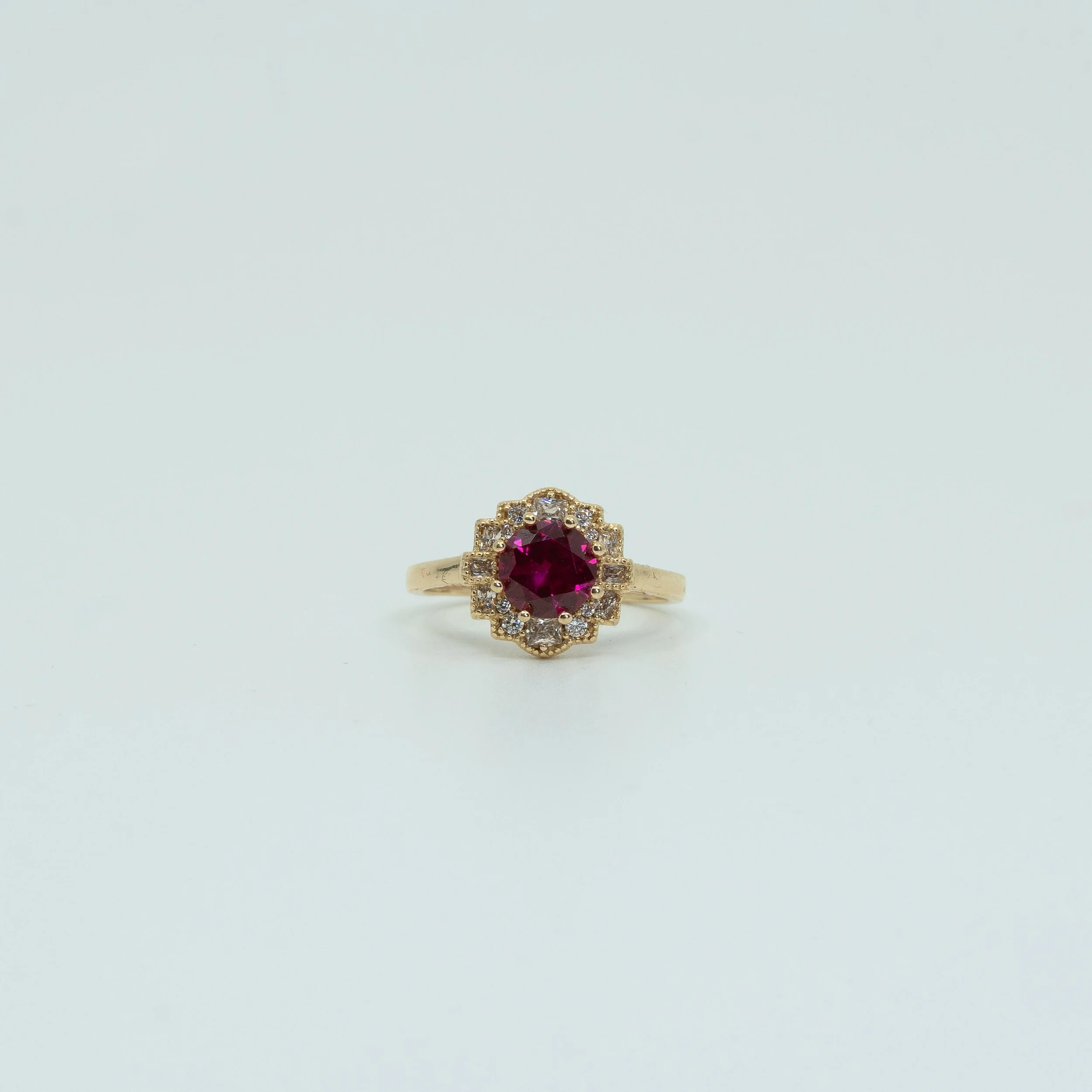 Purple Stone Ring
