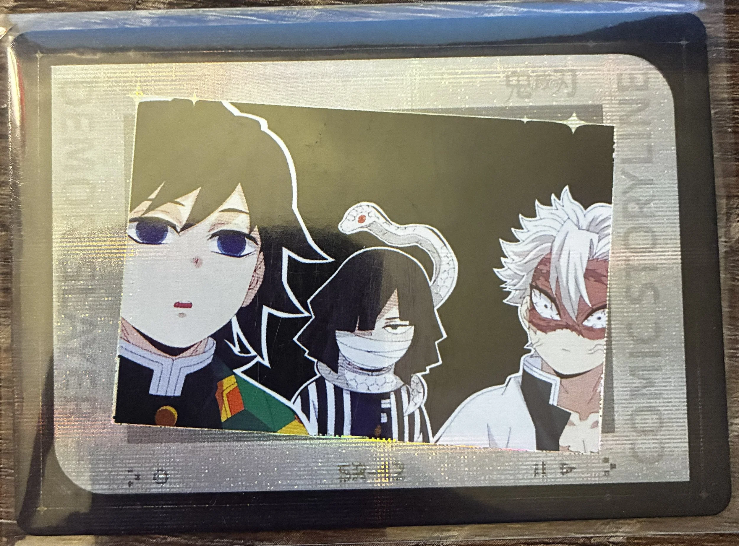 Giyu Tomioka, Obanai Iguro, And Sanemi Shinazugawa #SR-42