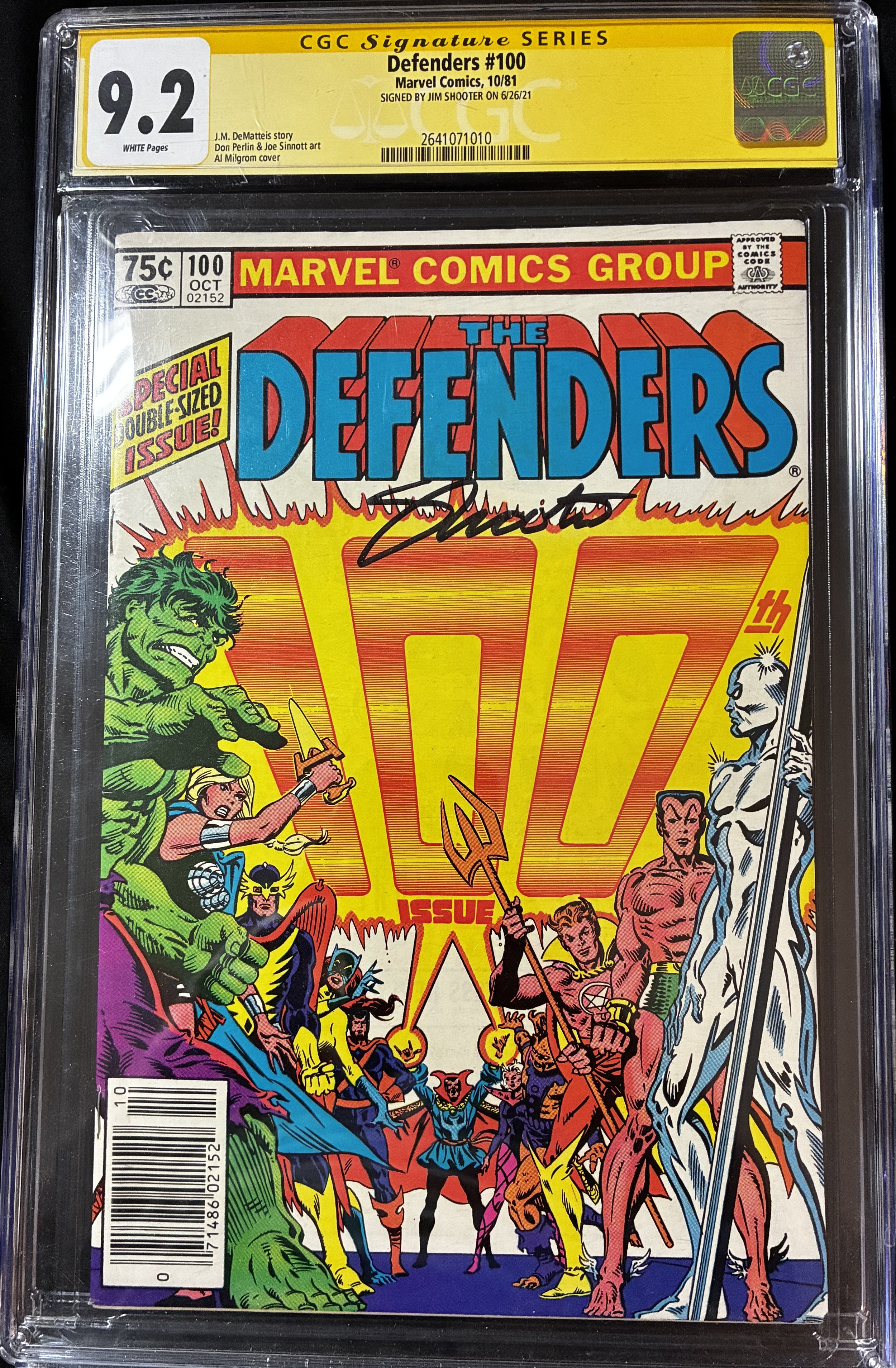 The Defenders #100