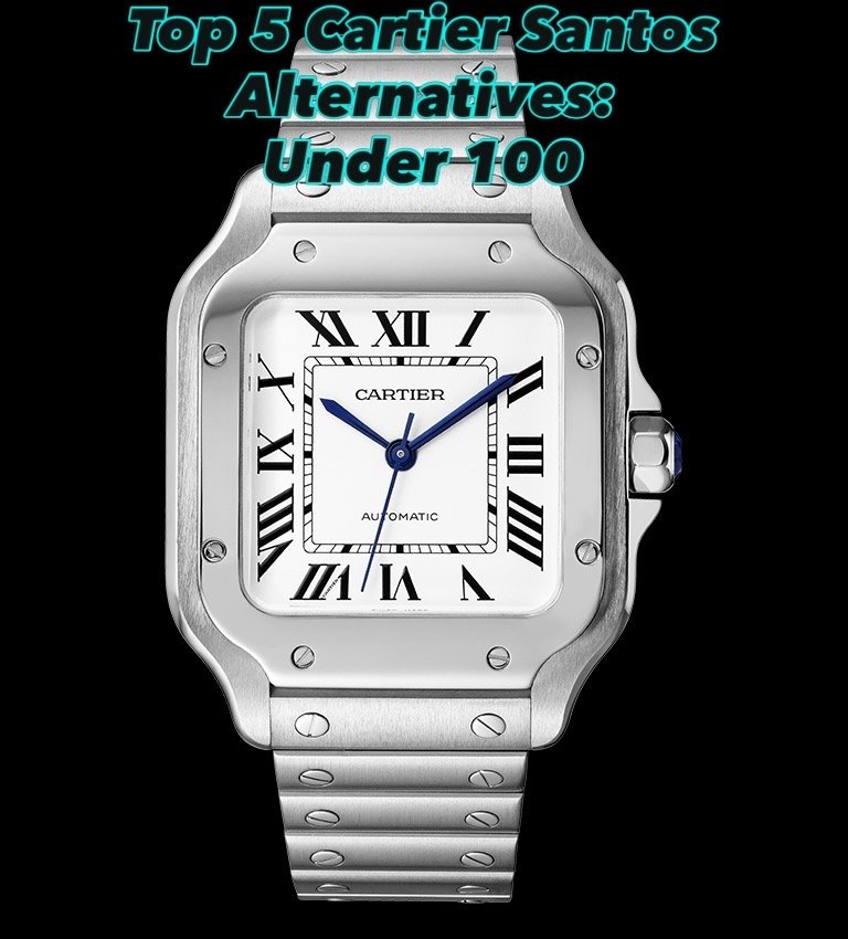 new gen watch logo photo highlighting the top 5 Cartier Santos alternatives under  $100