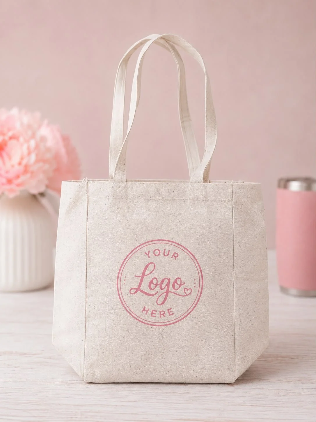 Custom Branded Cotton Canvas Tote Bag