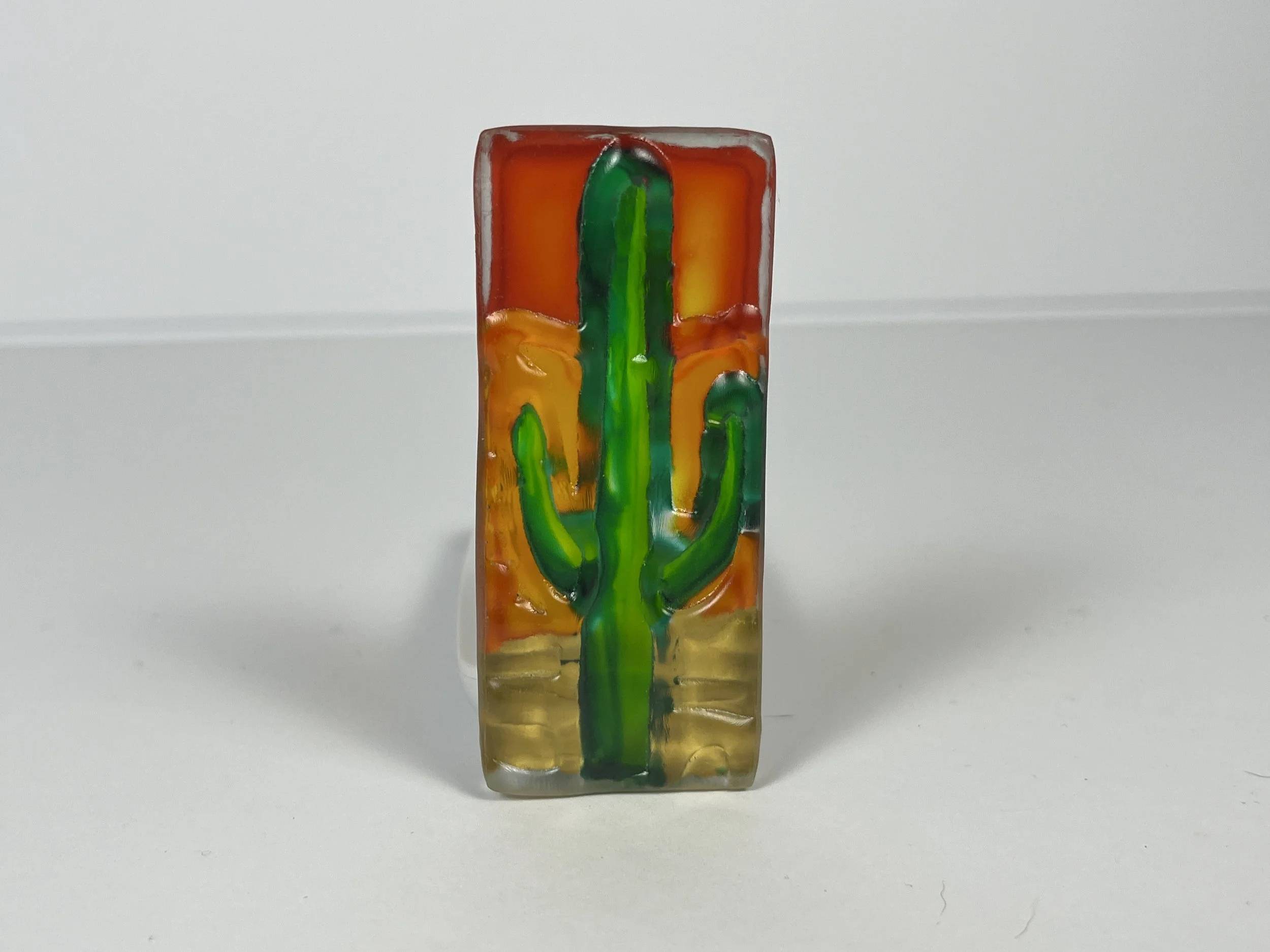Cactus Pocket Glass Token 2
