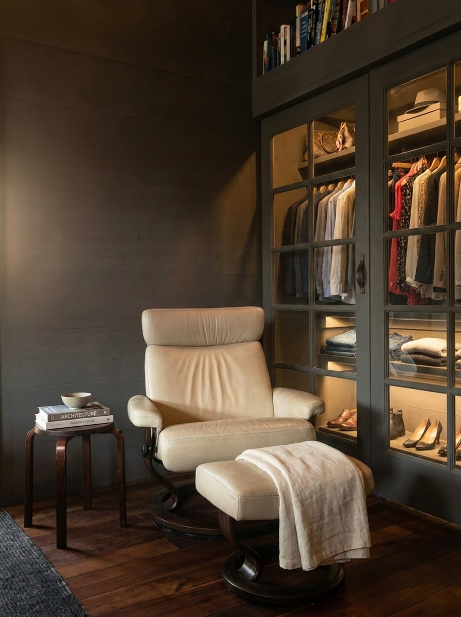 Bedroom Chair + Wardrobe