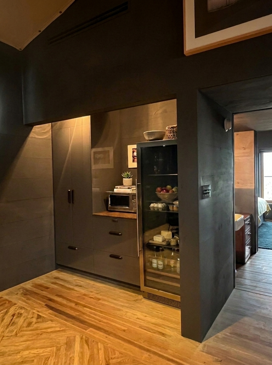 Refrigerator + Pantry Storage