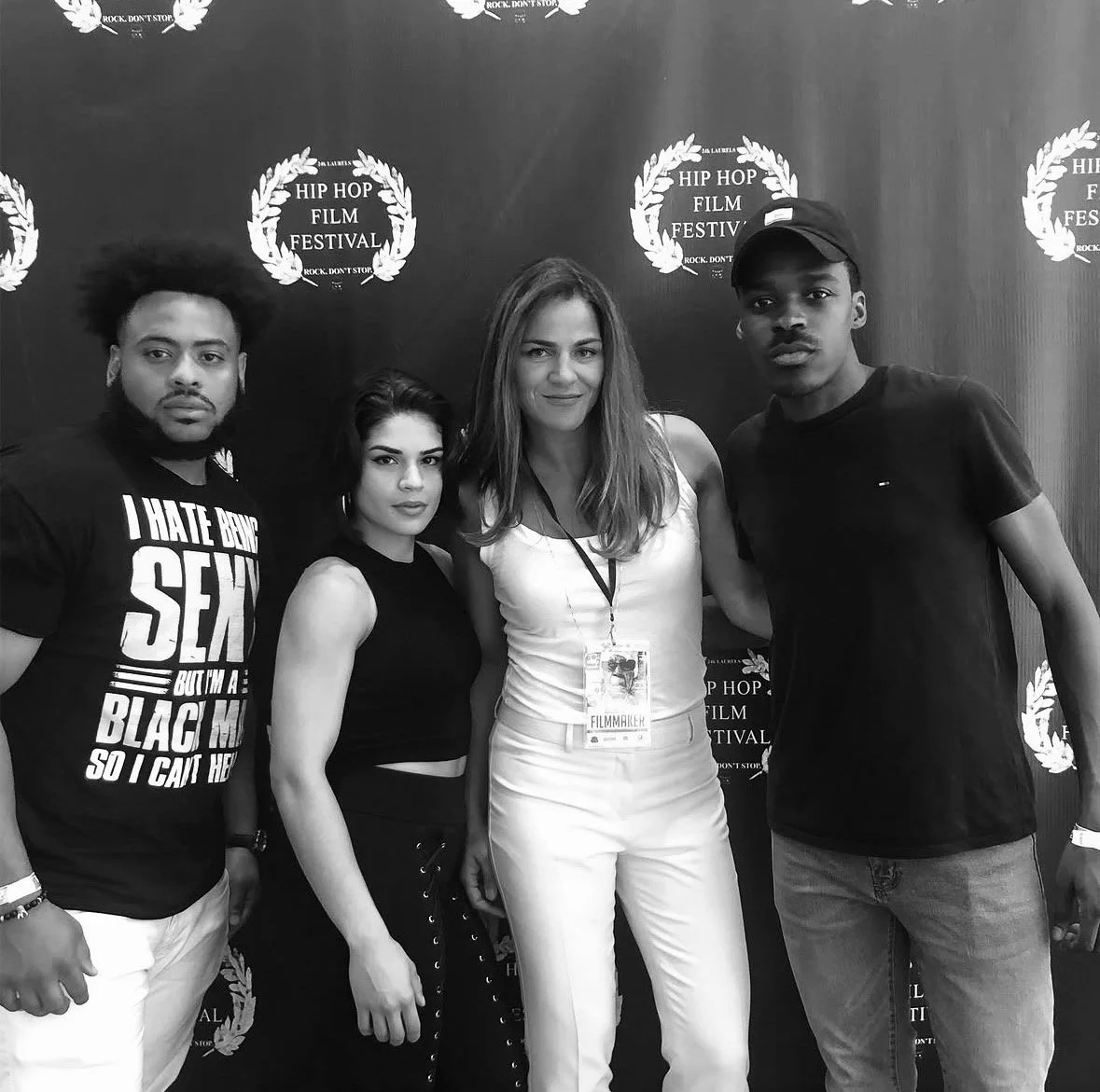 Aida Ferrer Leisenring, New York criminal defense trial lawyer and producer, at the Hip Hop Film Festival.