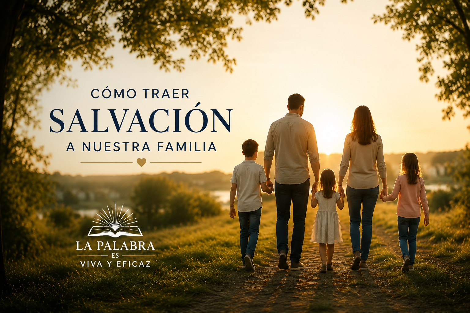 Estudio bíblico sobre cómo traer salvación a nuestra familia, de Viva y Eficaz.