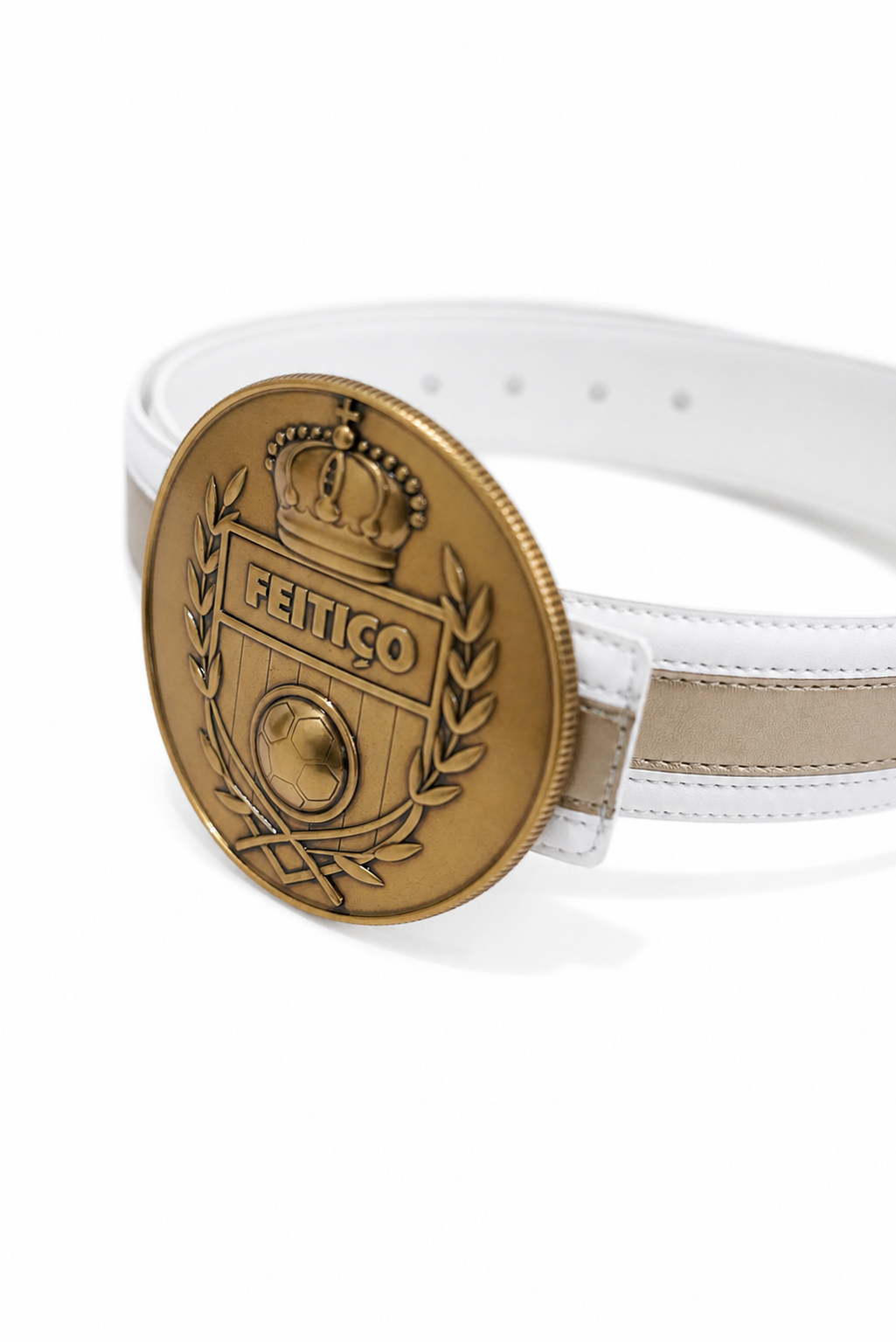 White Feitiço Bold Badge Bel