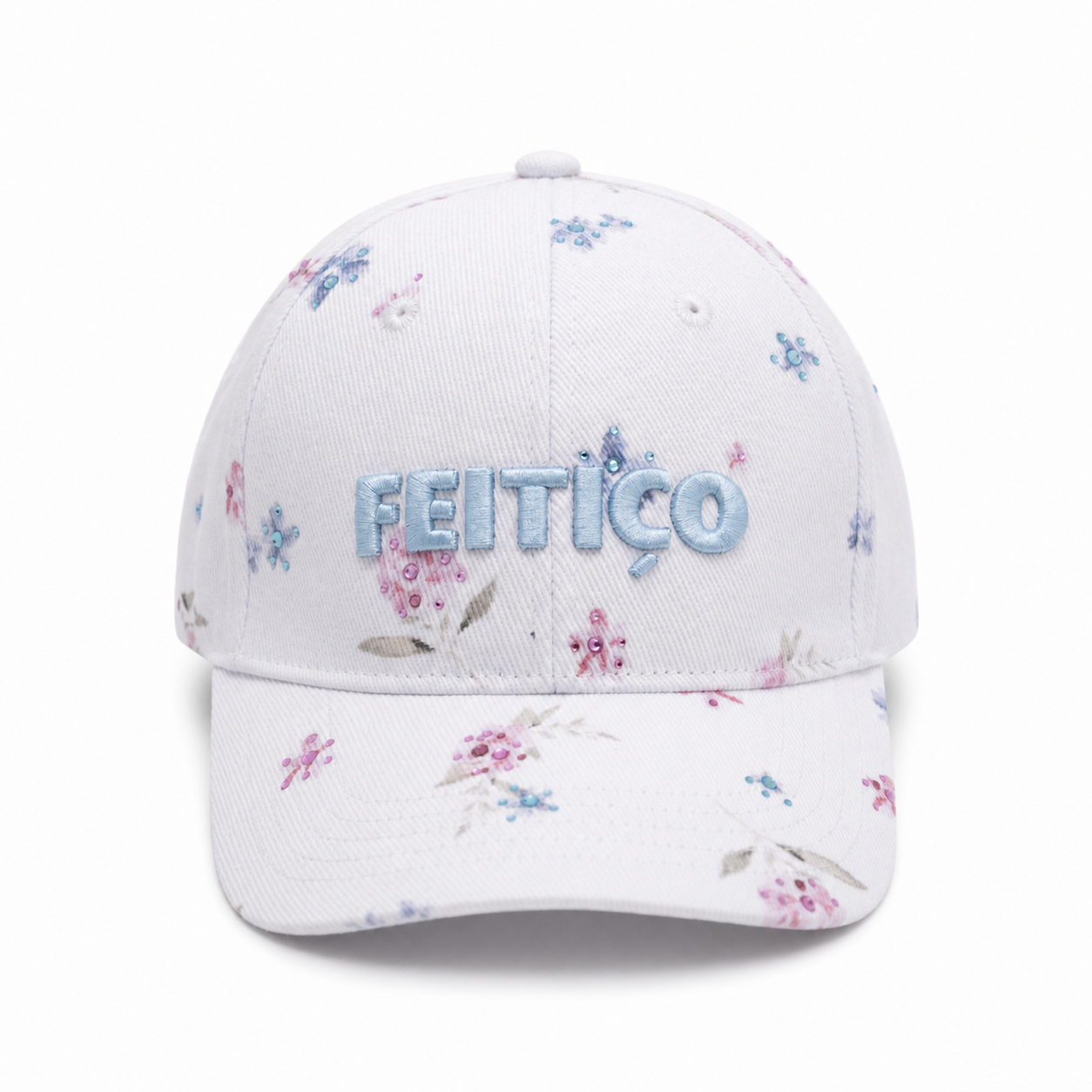 Floral Charm Cap