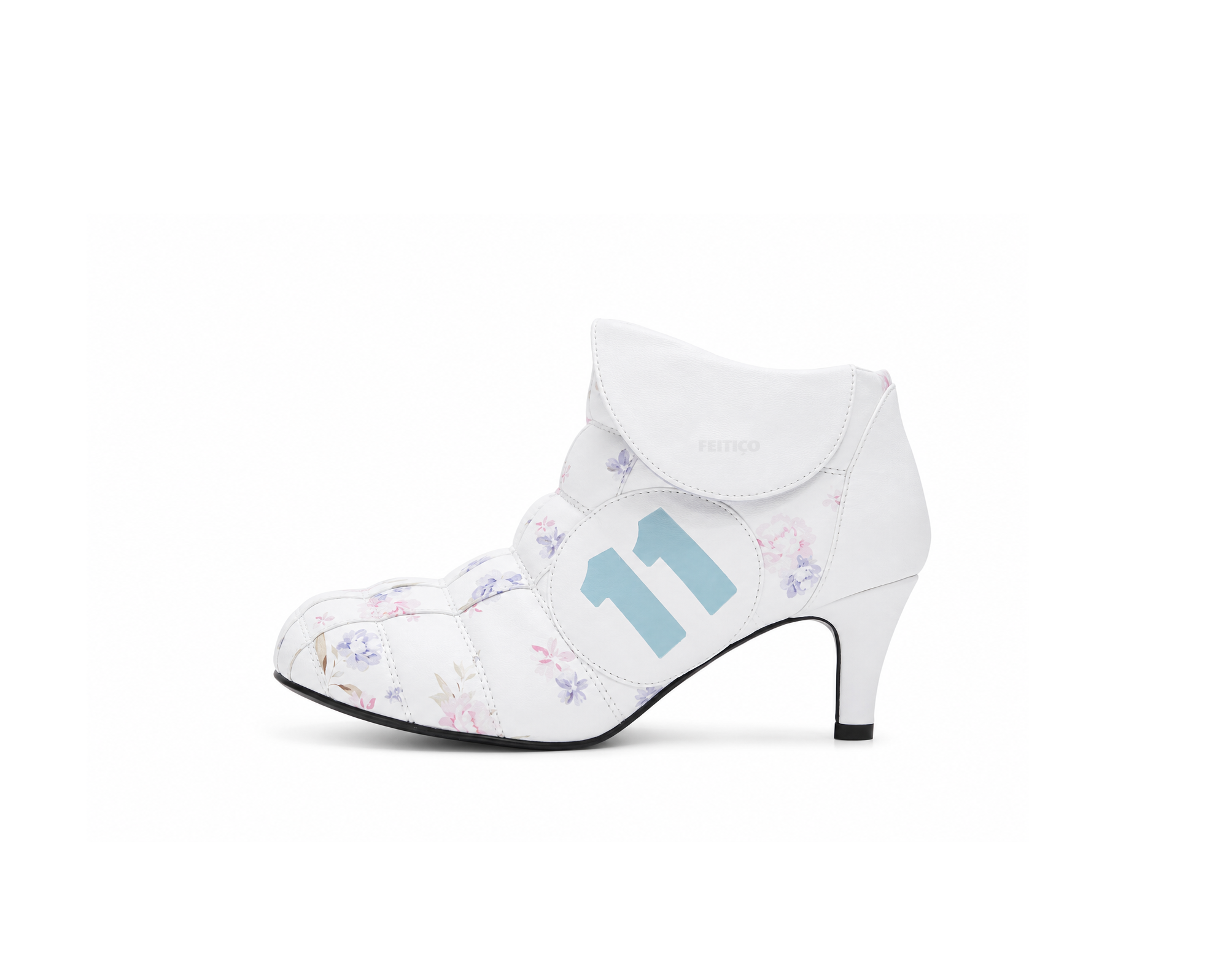Floral Fusion Heels