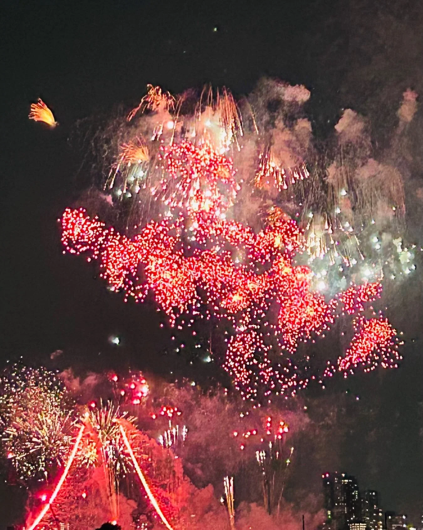 Mt. Fuji firework