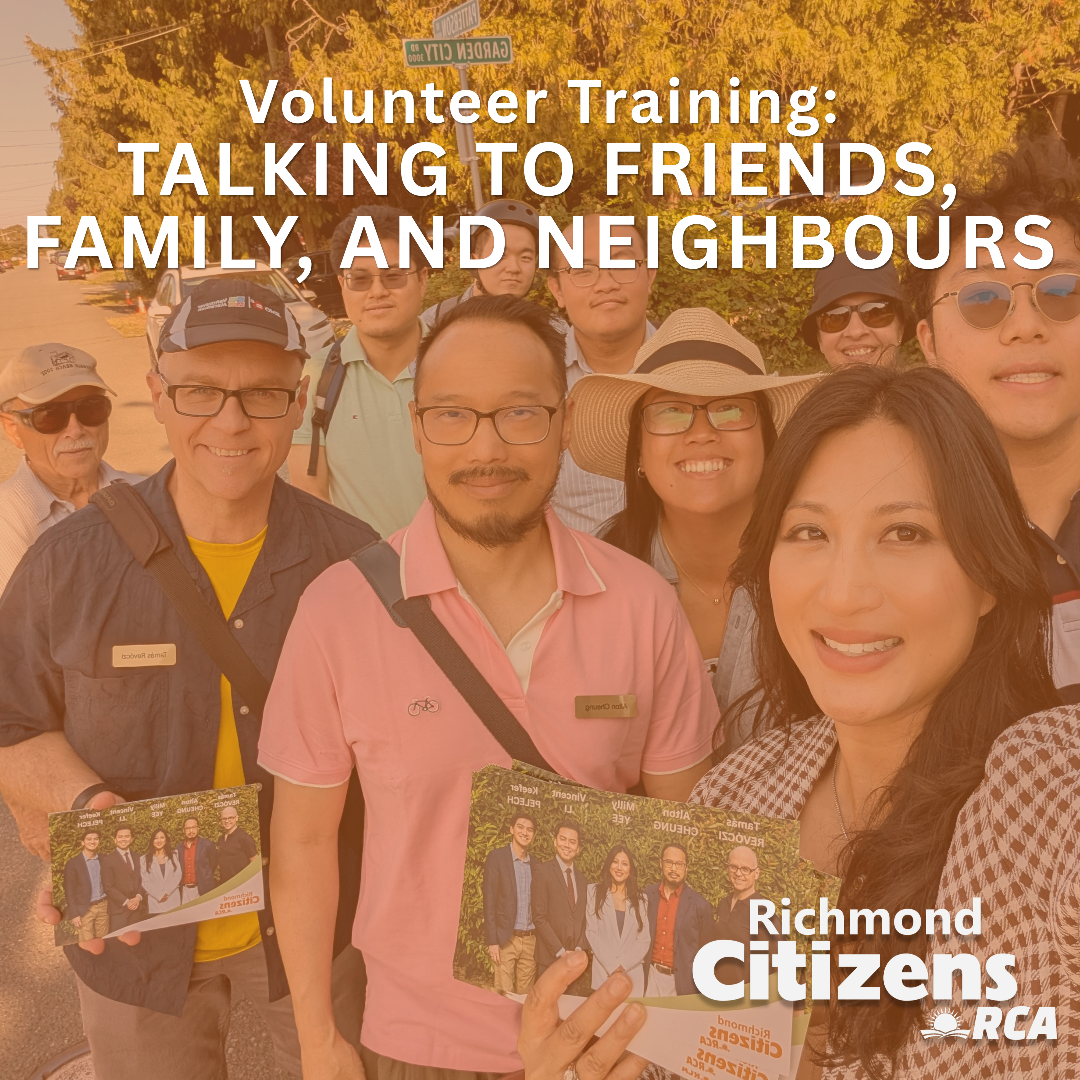 Volunteer Training: Talking to Friends, Family, and Neighbours