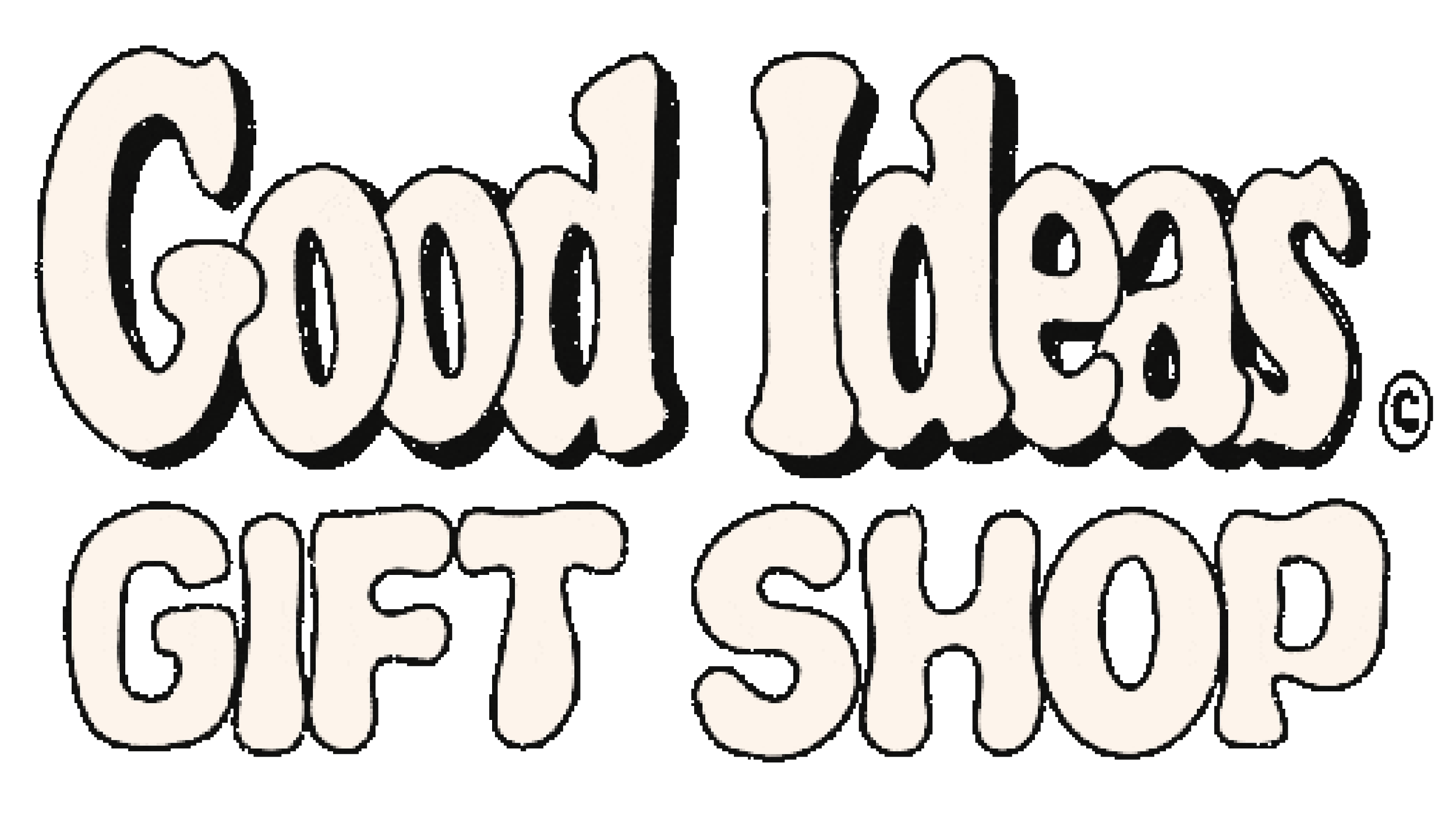 Text reading "Good Vibes Only" in stylized, bold, bubble letters.