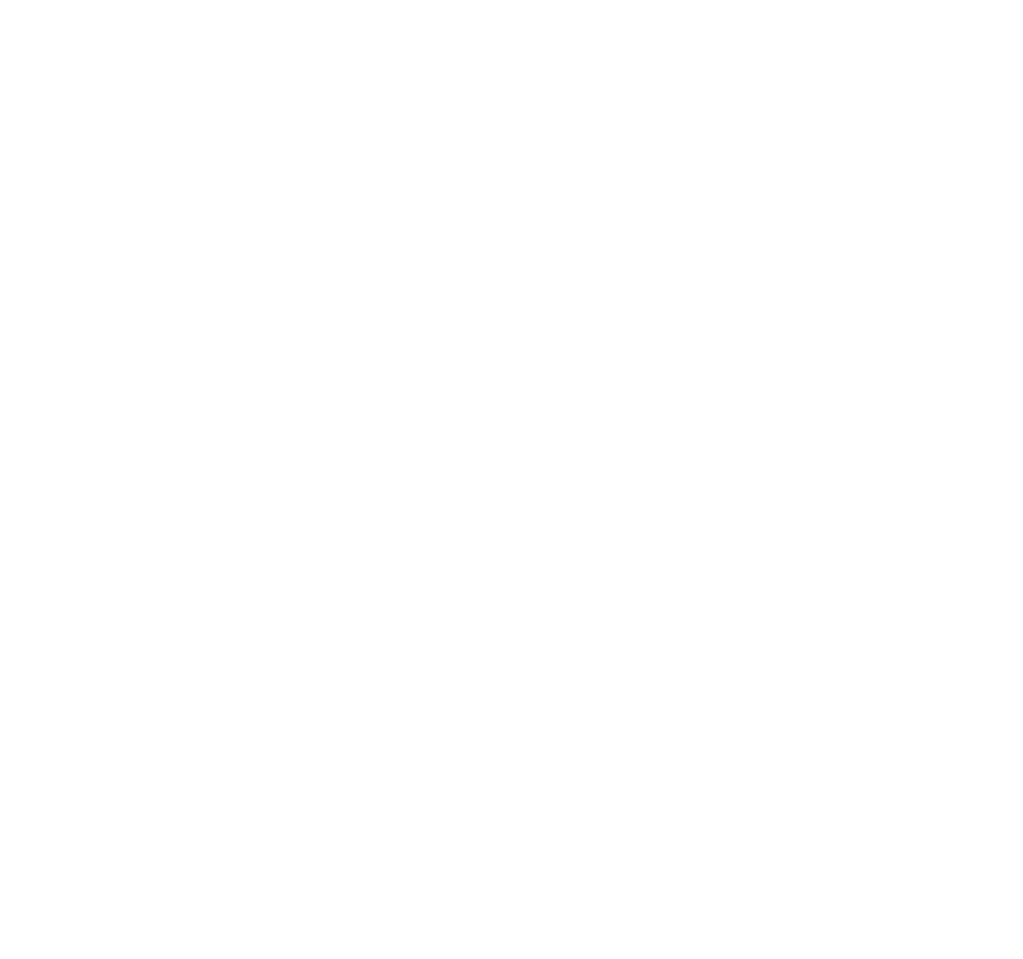 White circular logo reading “adelaide inner well” on a black background