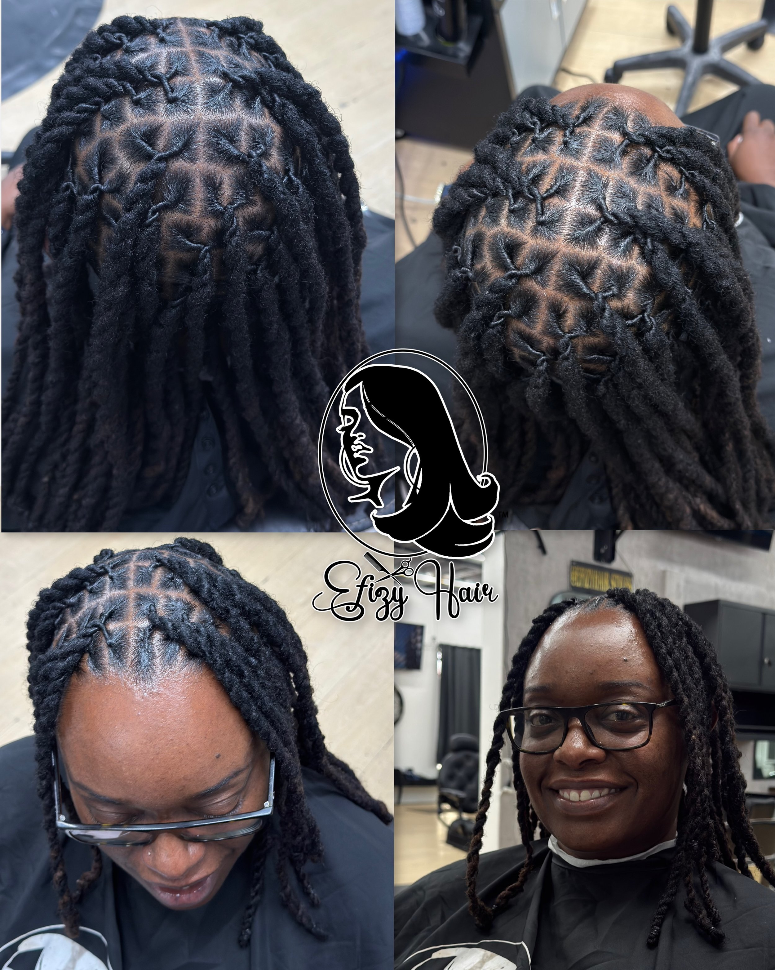 Healthy, beautiful locs start with the right care and experienced hands. Whether you need a clean retwist, professional maintenance, styling, repairs, or a fresh loc transformation, I&rsquo;m here to give your locs the attention they deserve. My appo