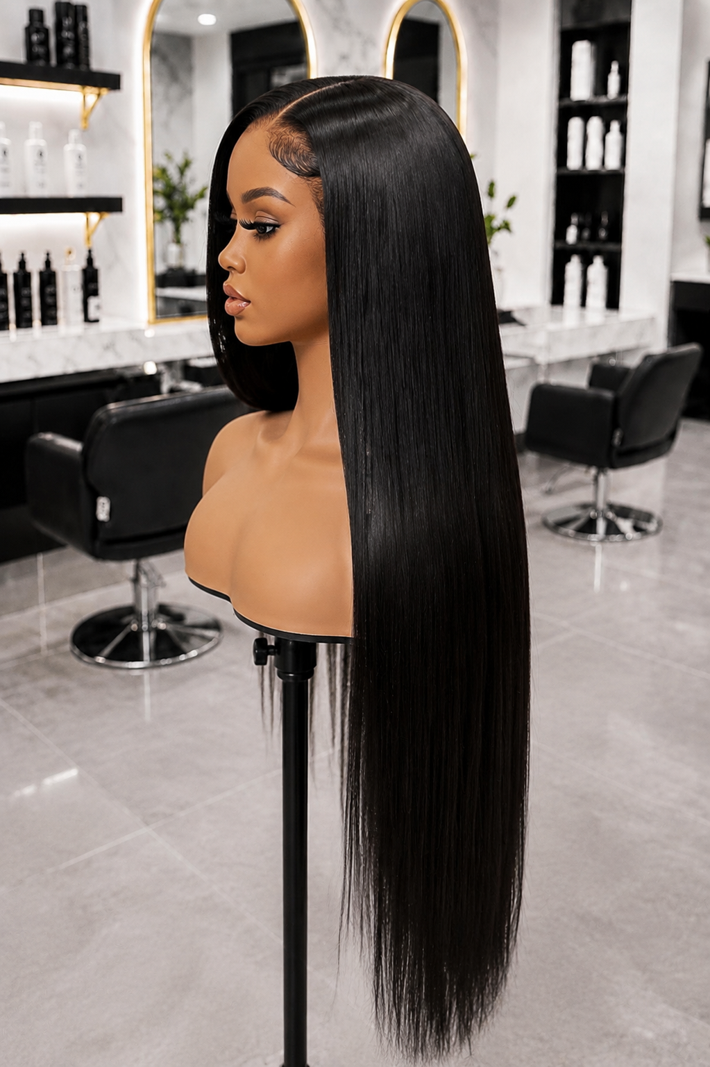 30-Inch Silky Straight Wig
