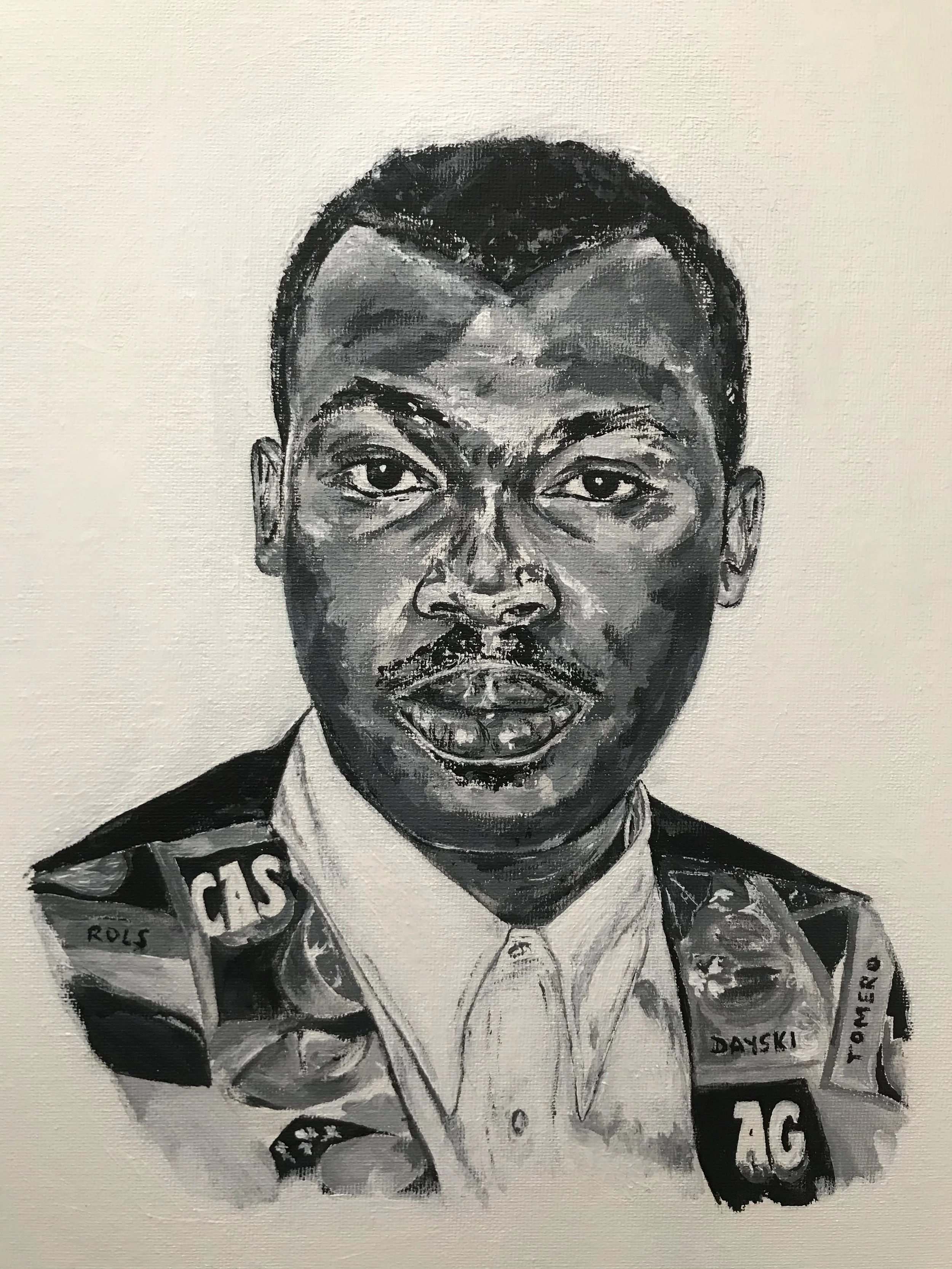 'Aggy' (2020) -

Acrylic on canvas board