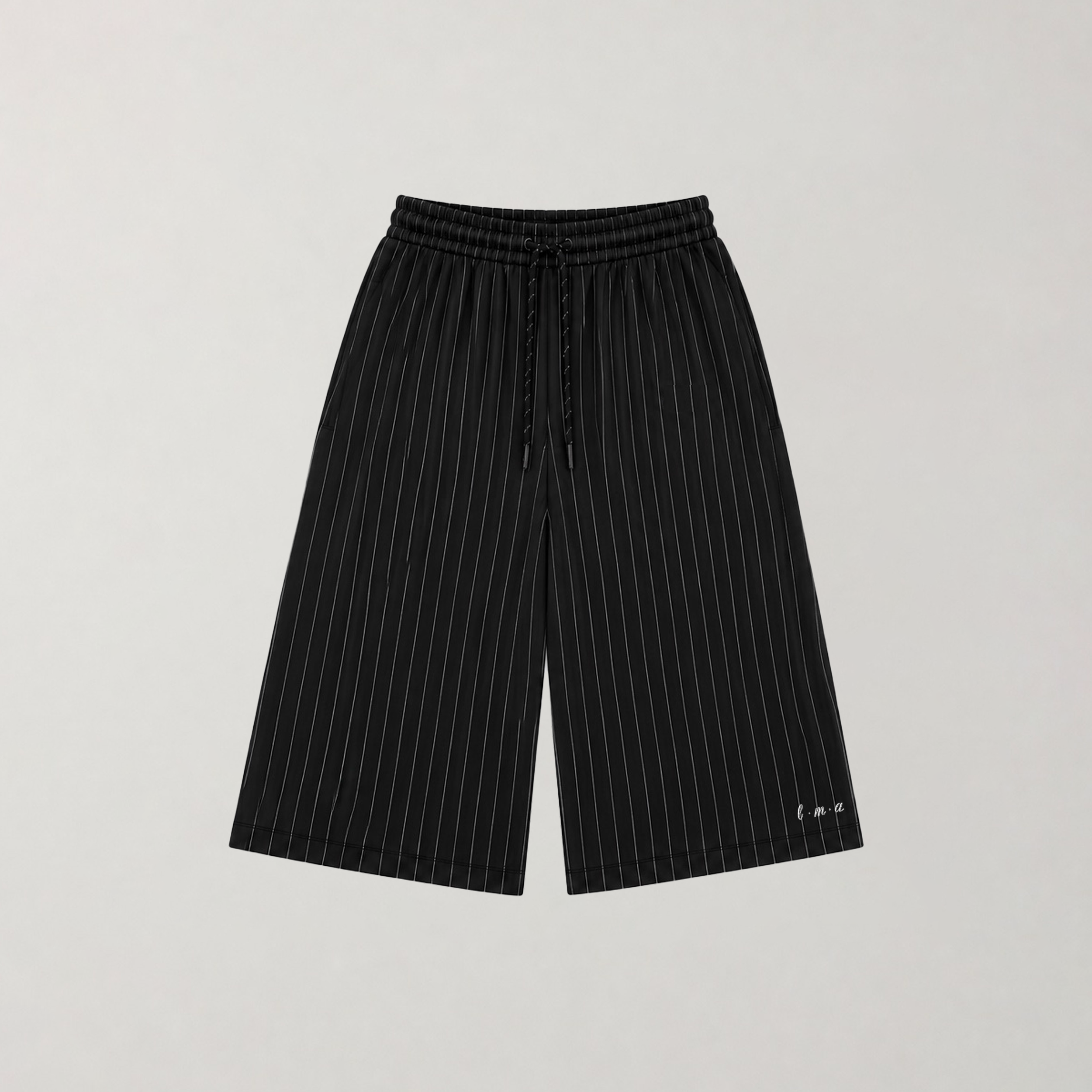 Striped Long Shorts