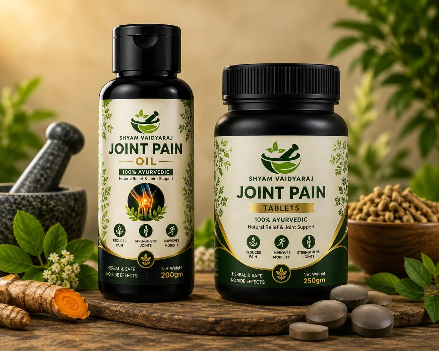 Shyam vati Combo | Tablets + Oil