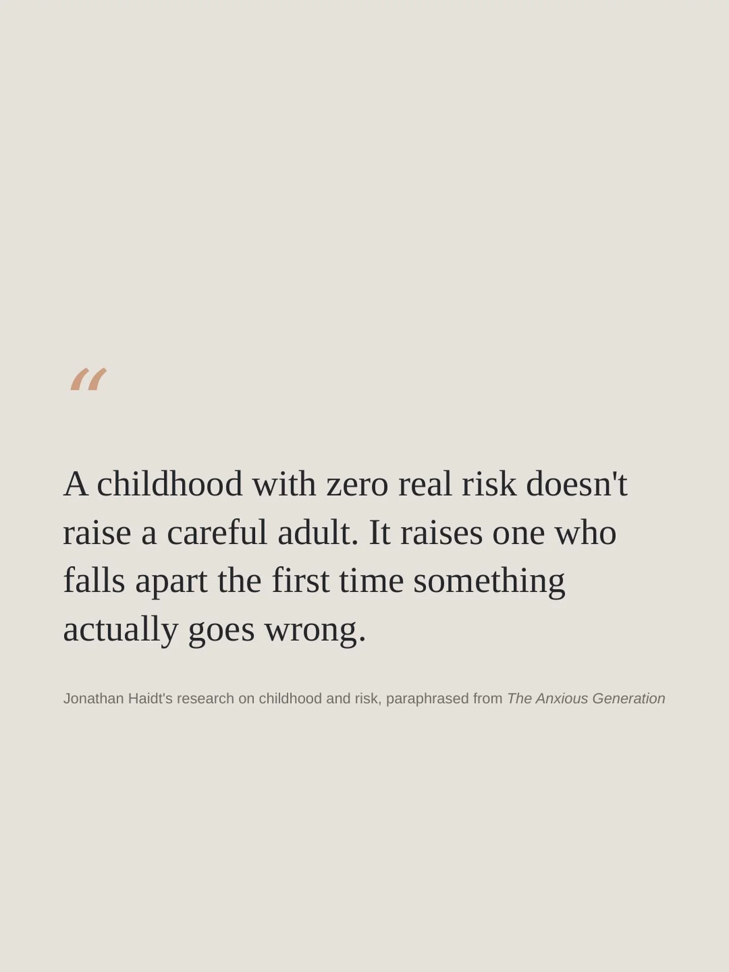 @jonathanhaidt didn&rsquo;t write The Anxious Generation about parenting style. He wrote it about risk. Kids who never face small, safe ones grow into adults who panic at the big ones.

114 education systems have already banned phones in schools. Thi
