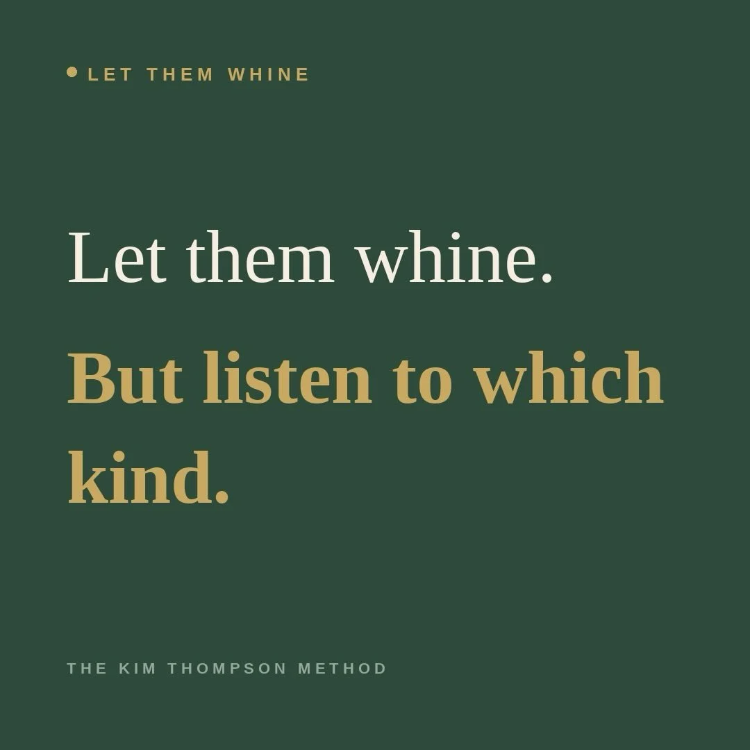 It is too hard. I can&rsquo;t do it. This is stupid. Said in the voice, and you know the voice.

There are two of these and they sound almost identical.

One is about the problem. The glue won&rsquo;t hold. The code won&rsquo;t run. The sleeve came o