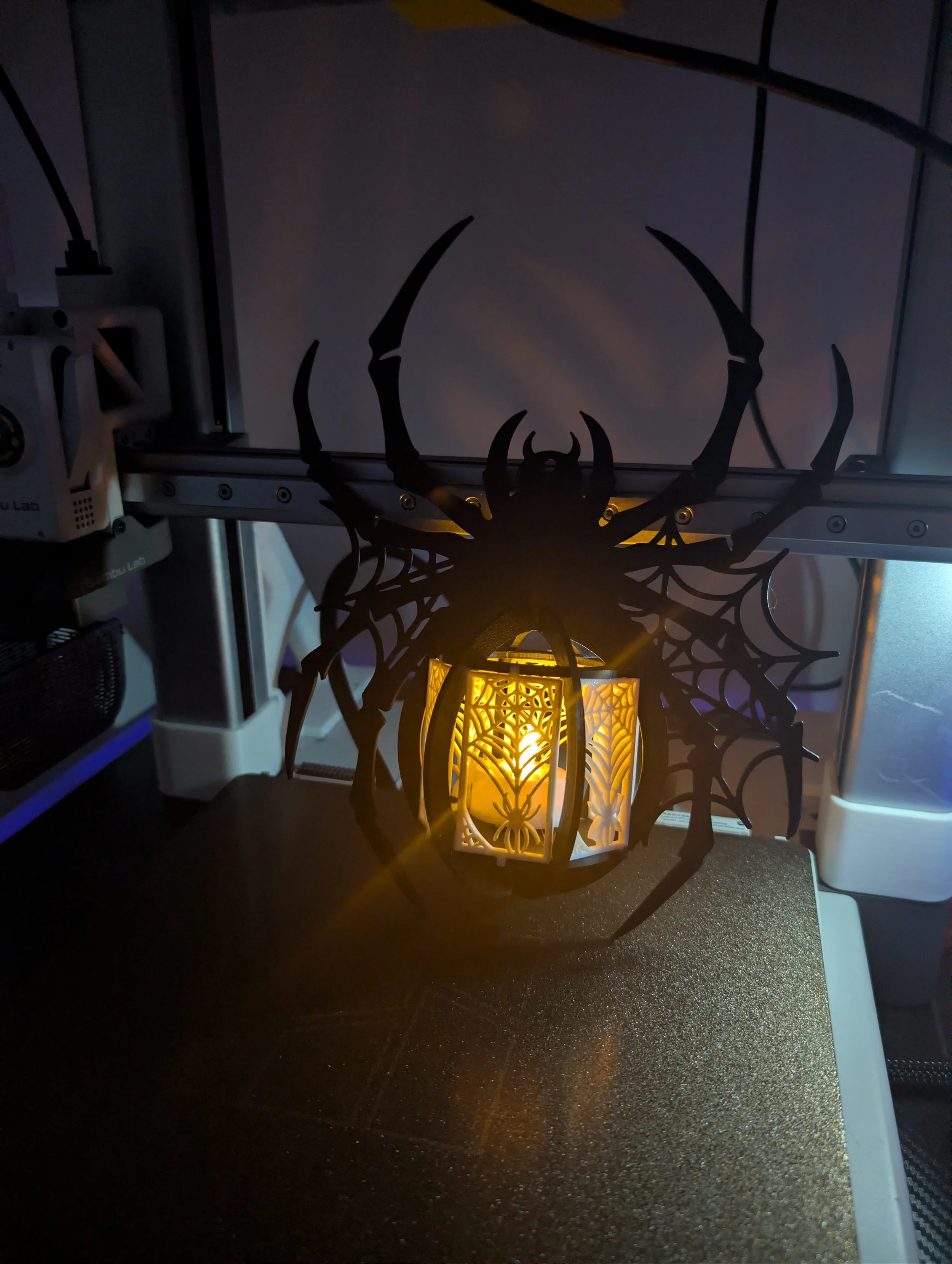 Halloween Spider Tea Light Holder