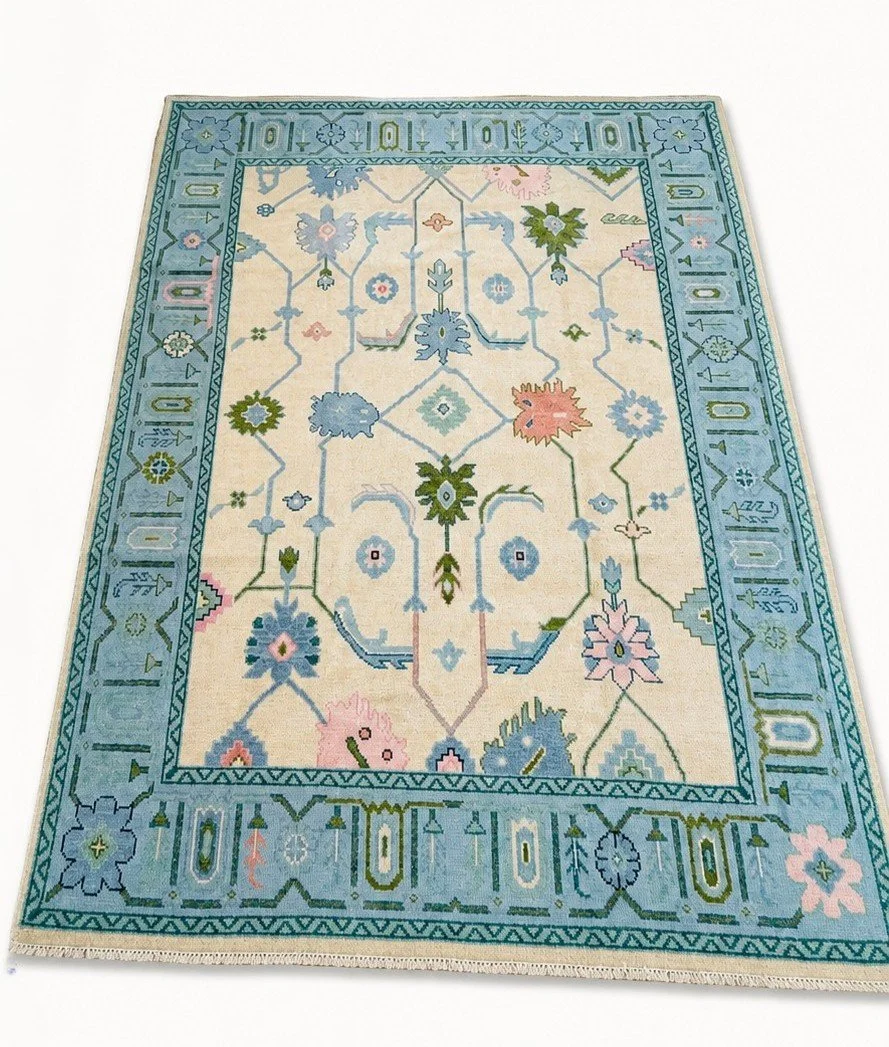 Turkish Oushak Rug