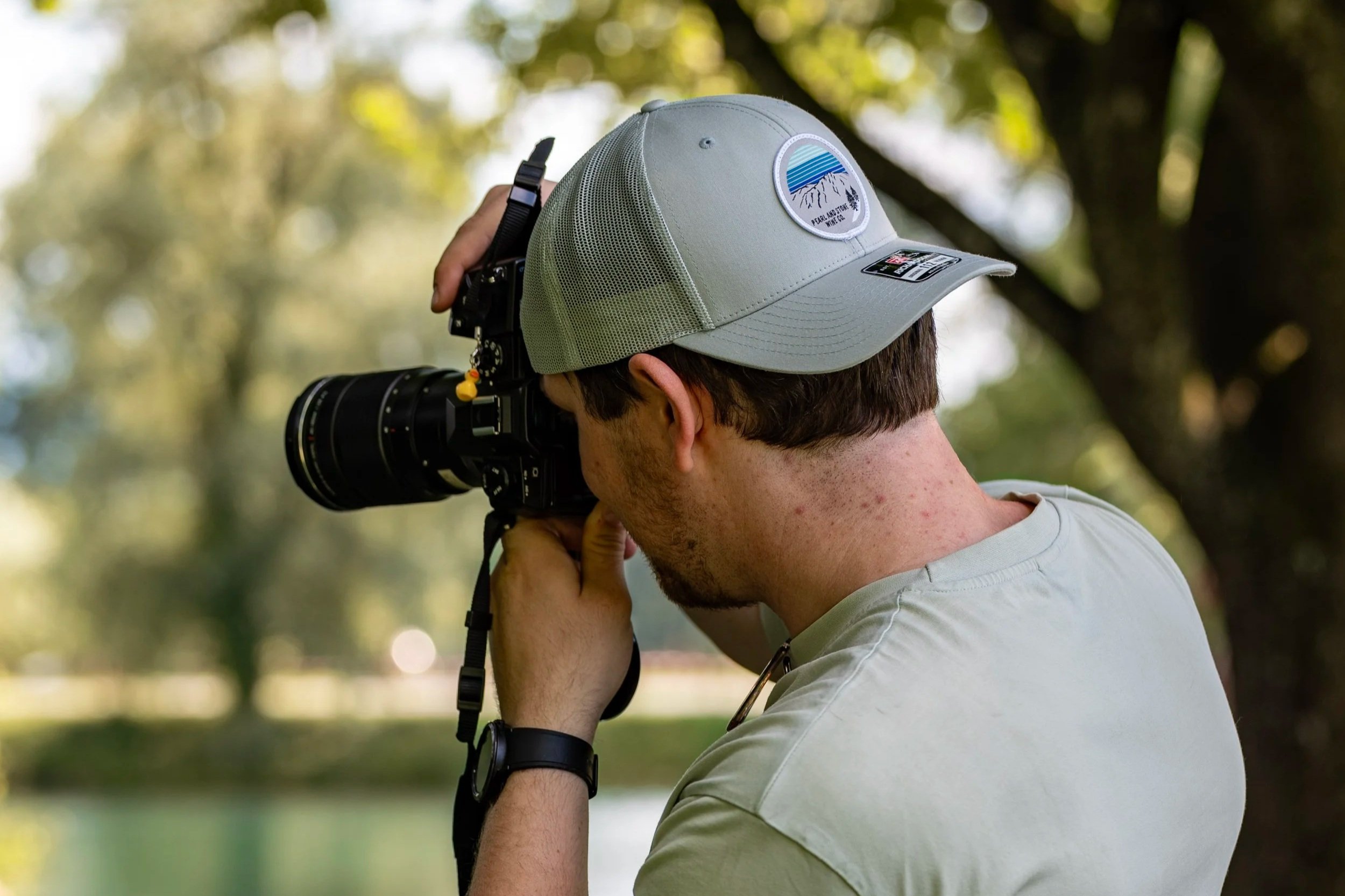 Stefan Steurer am Fotografieren
