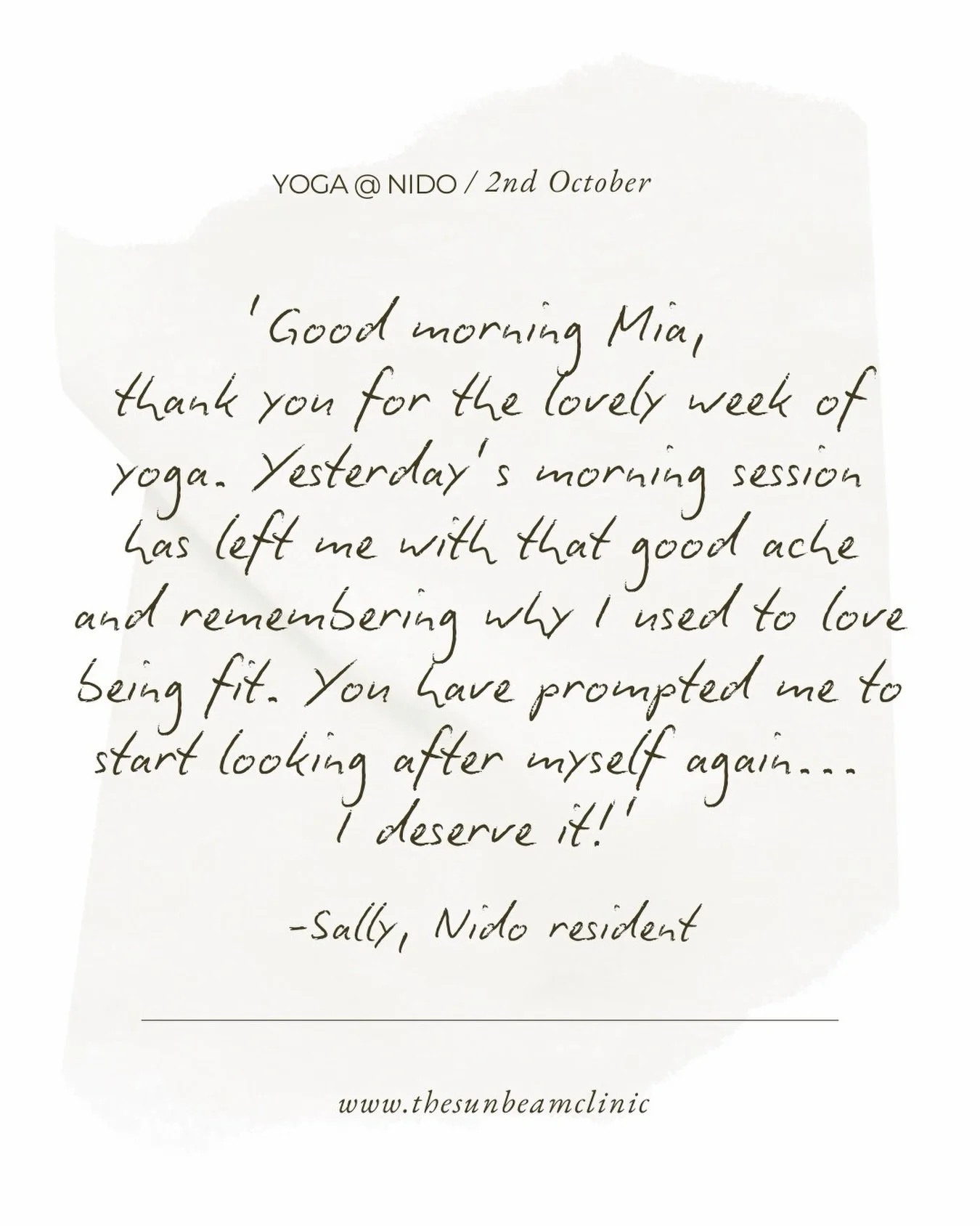&lsquo;I deserve it!&rsquo;

I&rsquo;m so grateful that yoga has had a positive impact on so many people from all over who I&rsquo;ve been lucky enough to meet and teach. 

We know that science is proving the benefits of yoga (if there was any doubt)