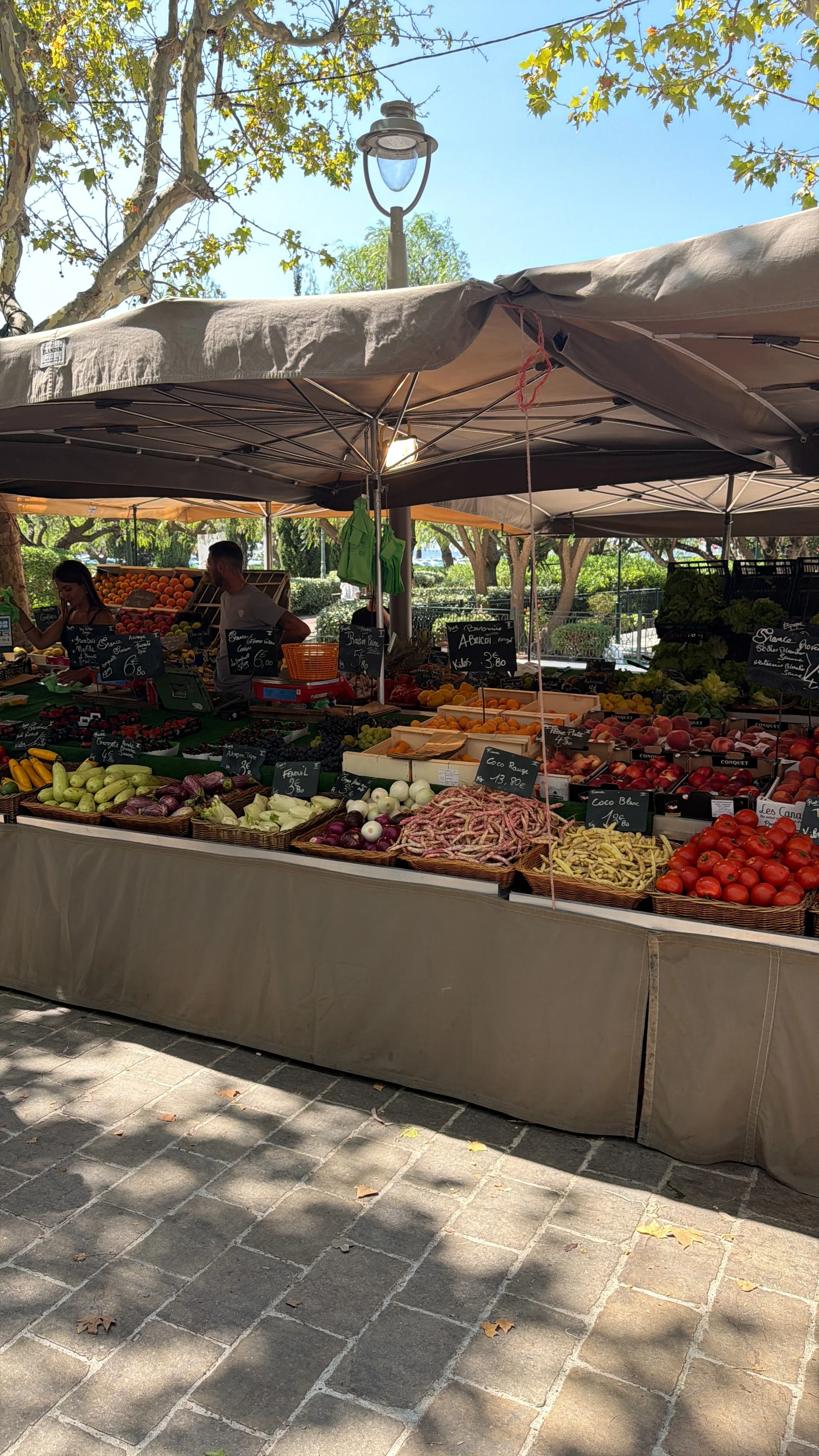 Farmers Market Stall