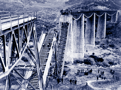 The Blown-Up Gorgopotamos Railway Bridge
