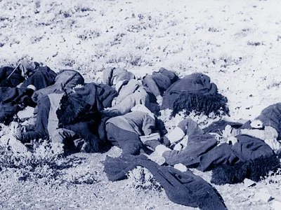 A so-called "mopping-up operation" carried out by mountain troops in Epirus.