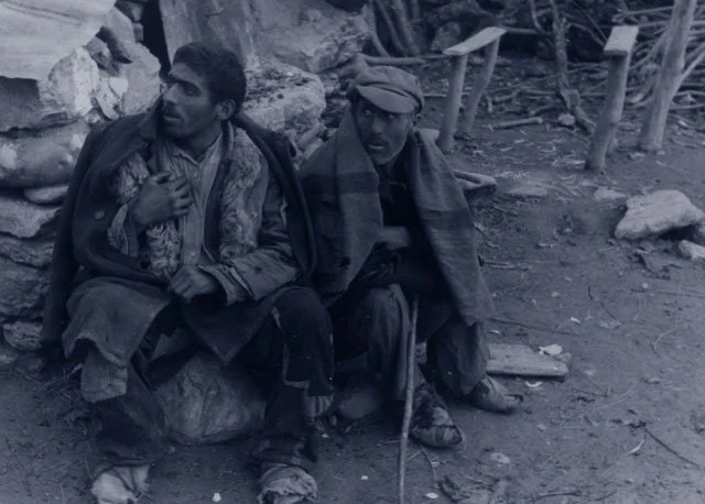 Suspected partisans before their execution, 1943.