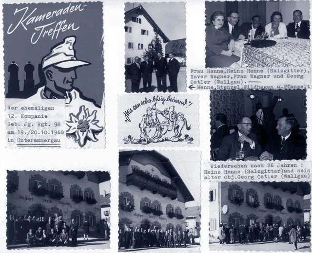 Since 1949, the veterans of 12./98 have held annual reunions.
