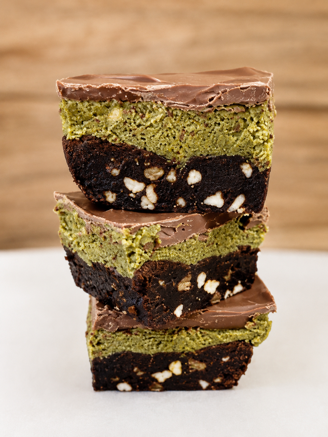 Pistachio & Kunefe layered blondie