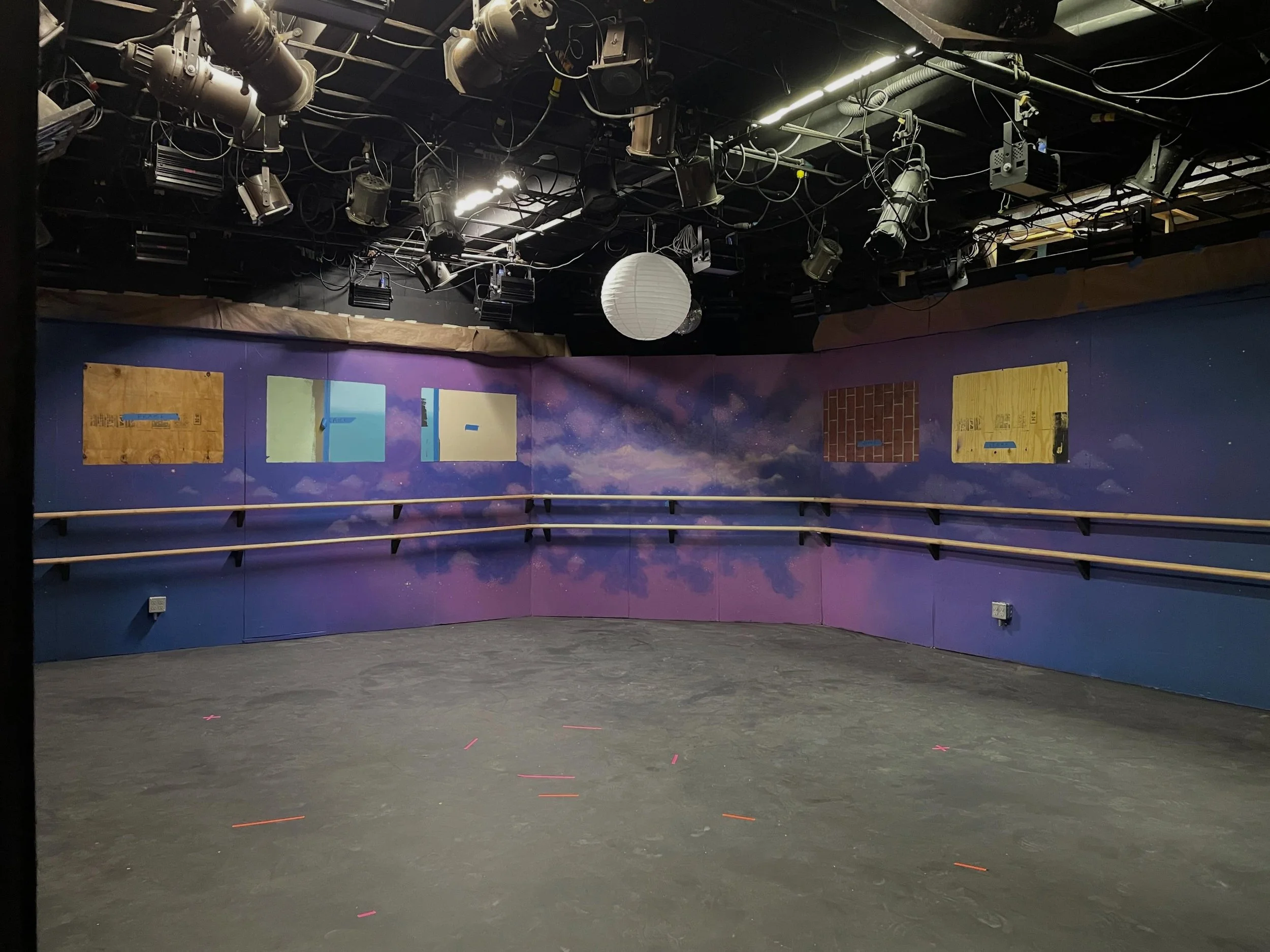 Process photos for &lsquo;Dance Nation' (Director) 
Silver Spring Stage, 2024

Set Design by Jeffrey Asjes
Scenic Painting by @planetzoehall