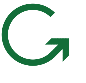 Simbolo di riavvio o aggiornamento verde