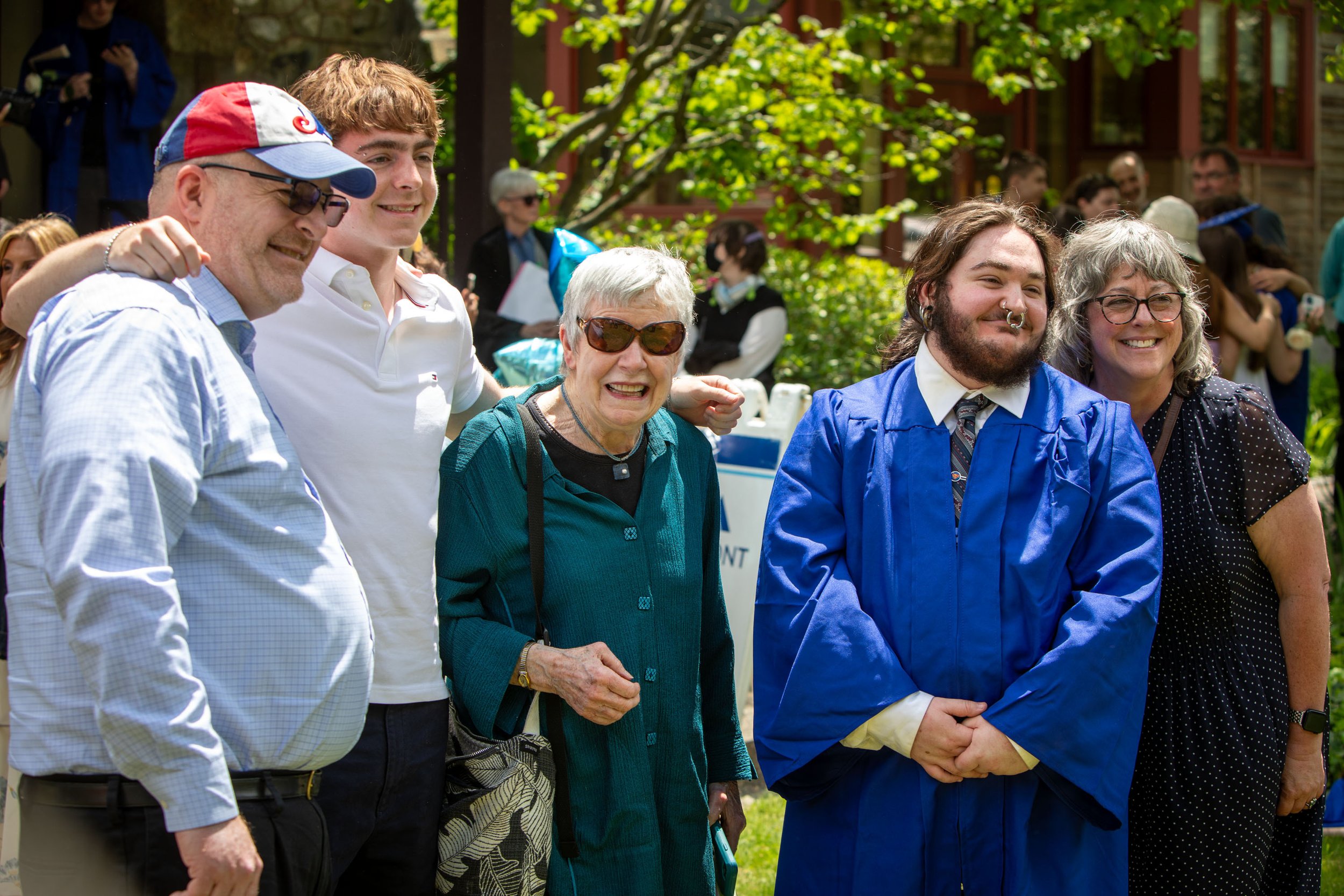 A proud family at Tremont school graduation