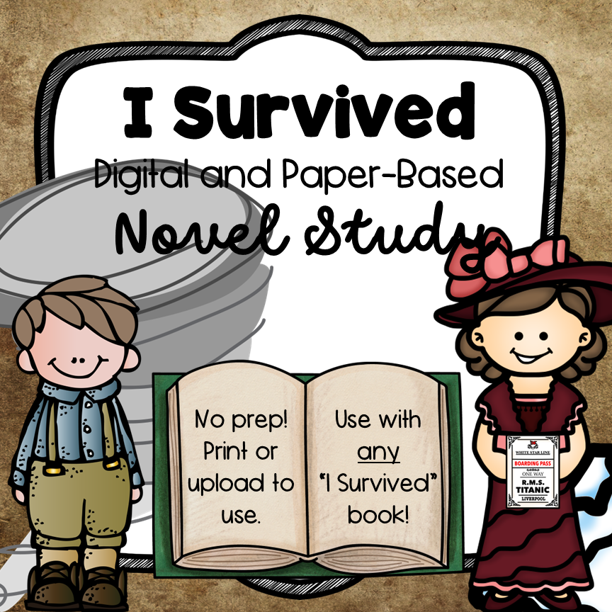 Any I Survived Book Project, Novel Study
