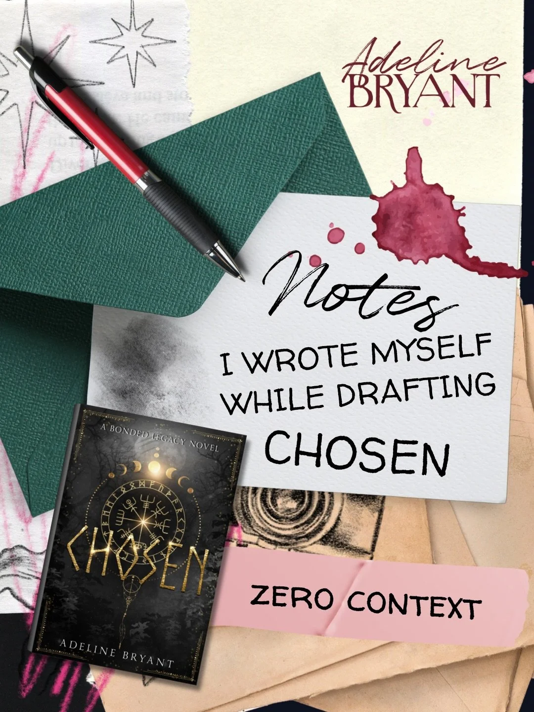The creative process is a beautiful, deeply concerning thing. 
 Yes, those are actual notes. 
Yes, those are actual diagrams. 
And no, I will not be taking questions at this time. 😂 
 Special shoutout to @tmkwriter for inspiring me to dig through my