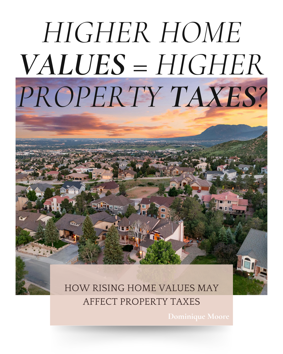 If My Home Value Goes Up, Will My Georgia Property Taxes Automatically Go Up?