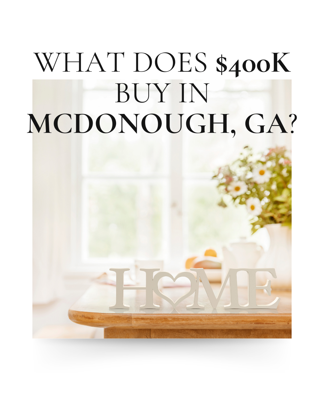 What Does $400K Buy in McDonough, GA?