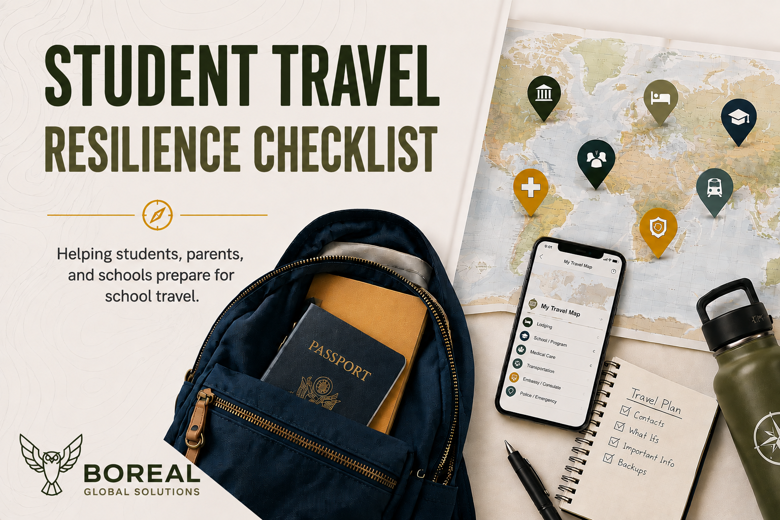 Student Travel Resilience Checklist